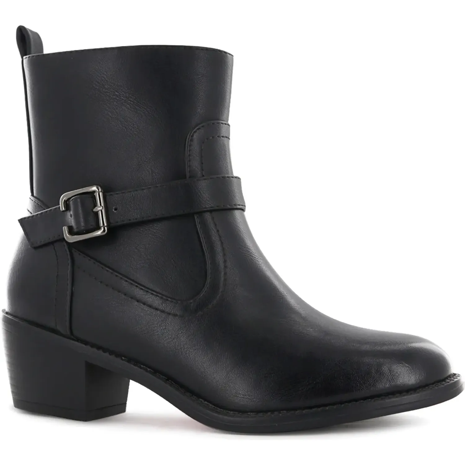 Botin Impuls Mujer Aysha13 color negro | Platanitos