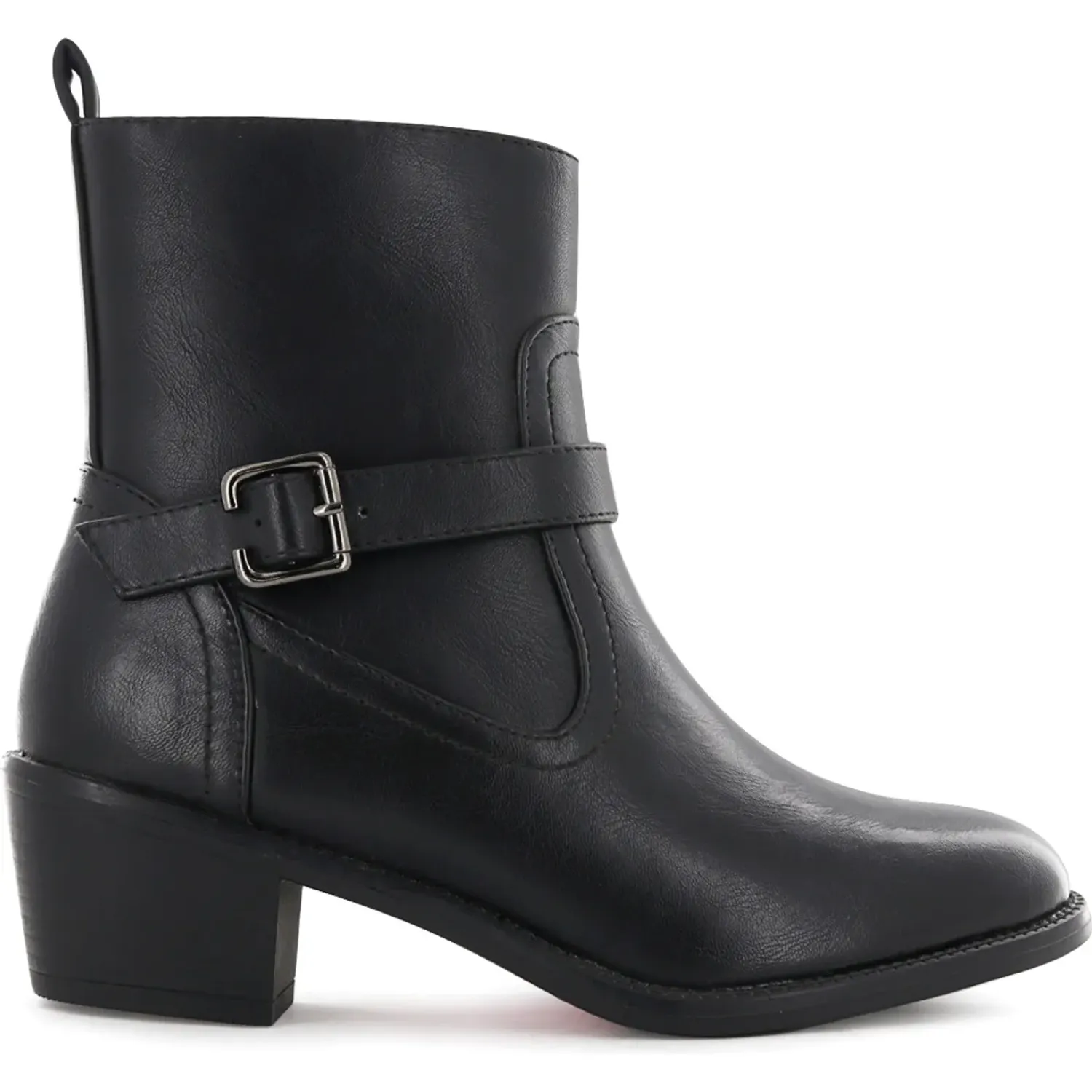 Botin Impuls Mujer Aysha13 color negro | Platanitos