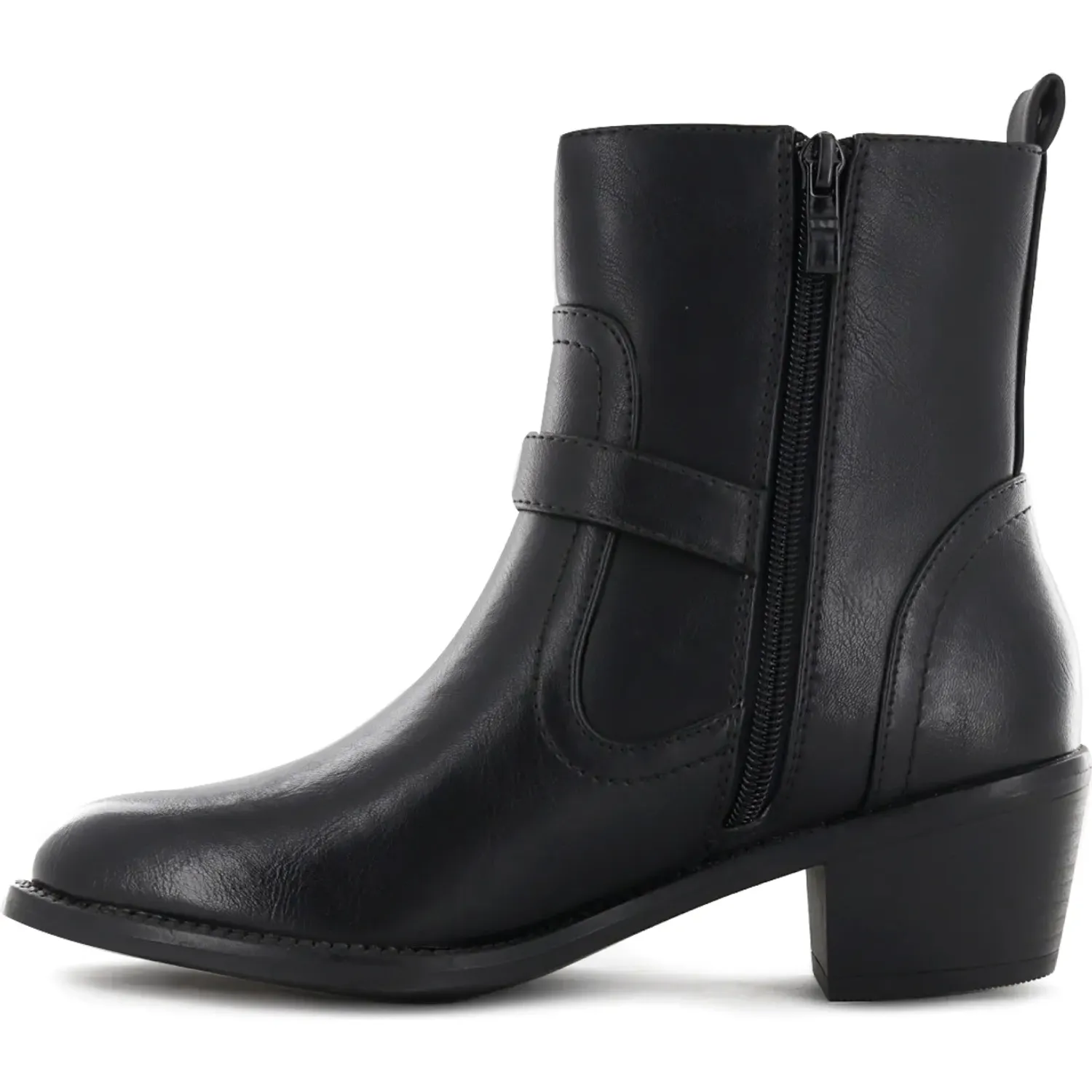 Botin Impuls Mujer Aysha13 color negro | Platanitos
