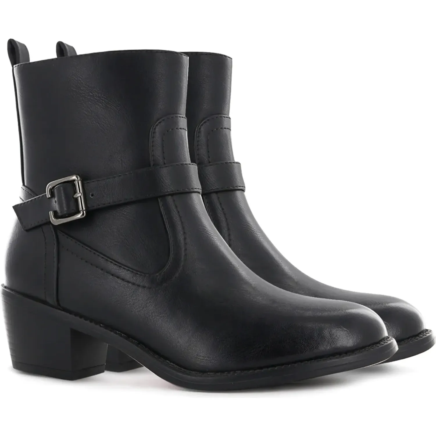 Botin Impuls Mujer Aysha13 color negro | Platanitos