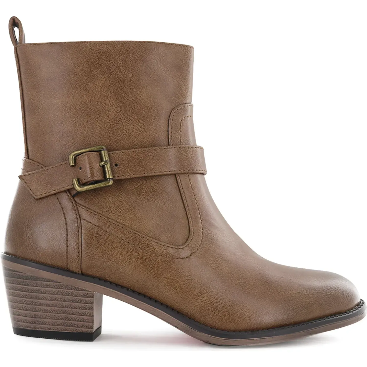 Botin Impuls Mujer Aysha13 color khaki | Platanitos
