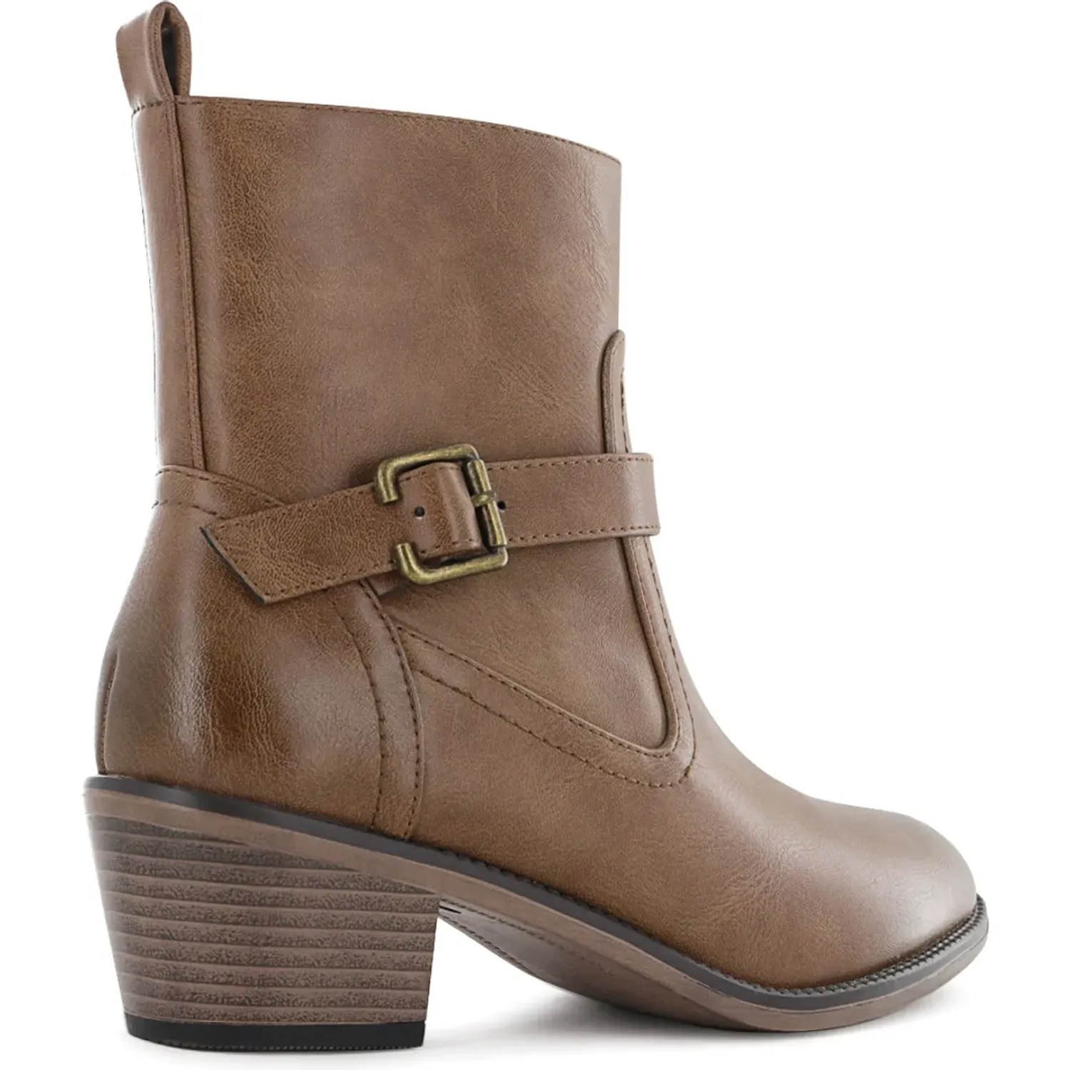 Botin Impuls Mujer Aysha13 color khaki | Platanitos