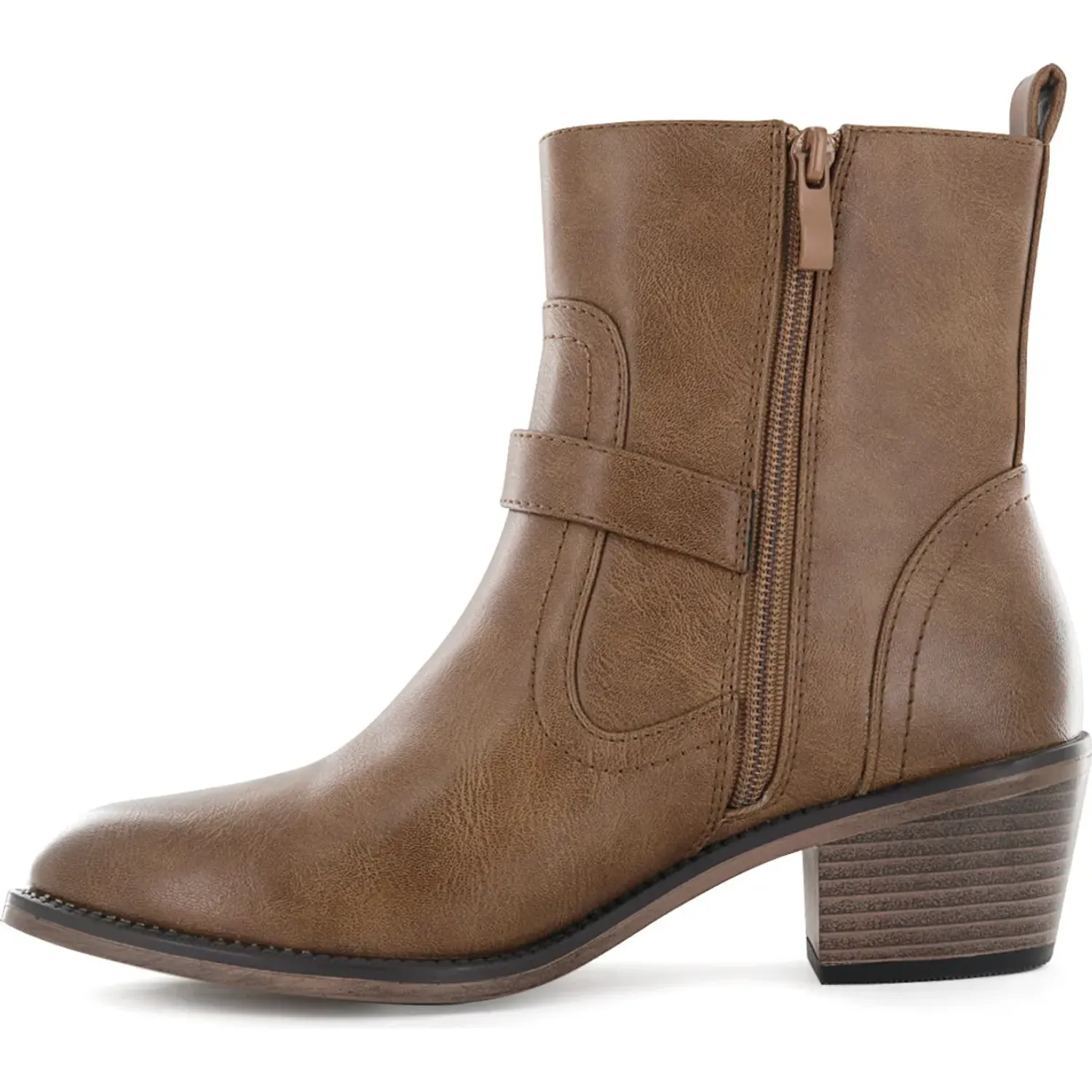 Botin Impuls Mujer Aysha13 color khaki | Platanitos