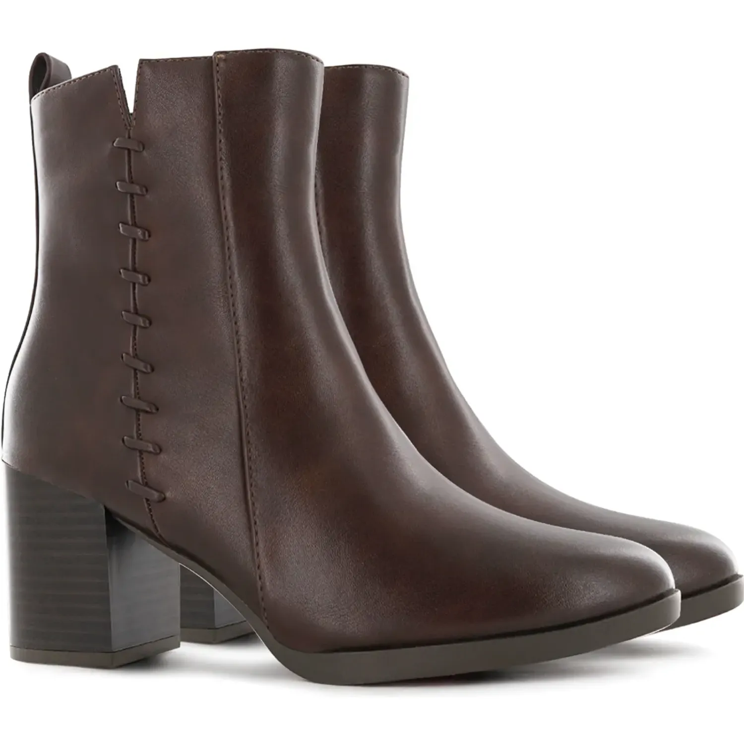 Botin Impuls Mujer Aysha15 color chocolate | Platanitos