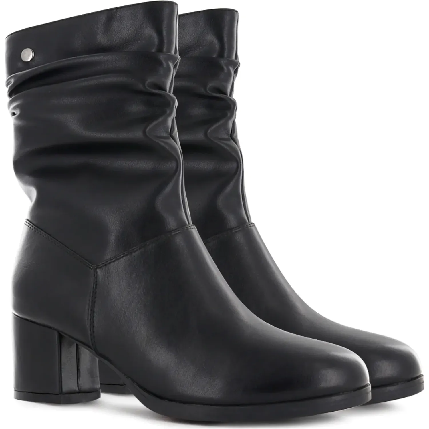 Botin Impuls Mujer Aysha18 color negro | Platanitos