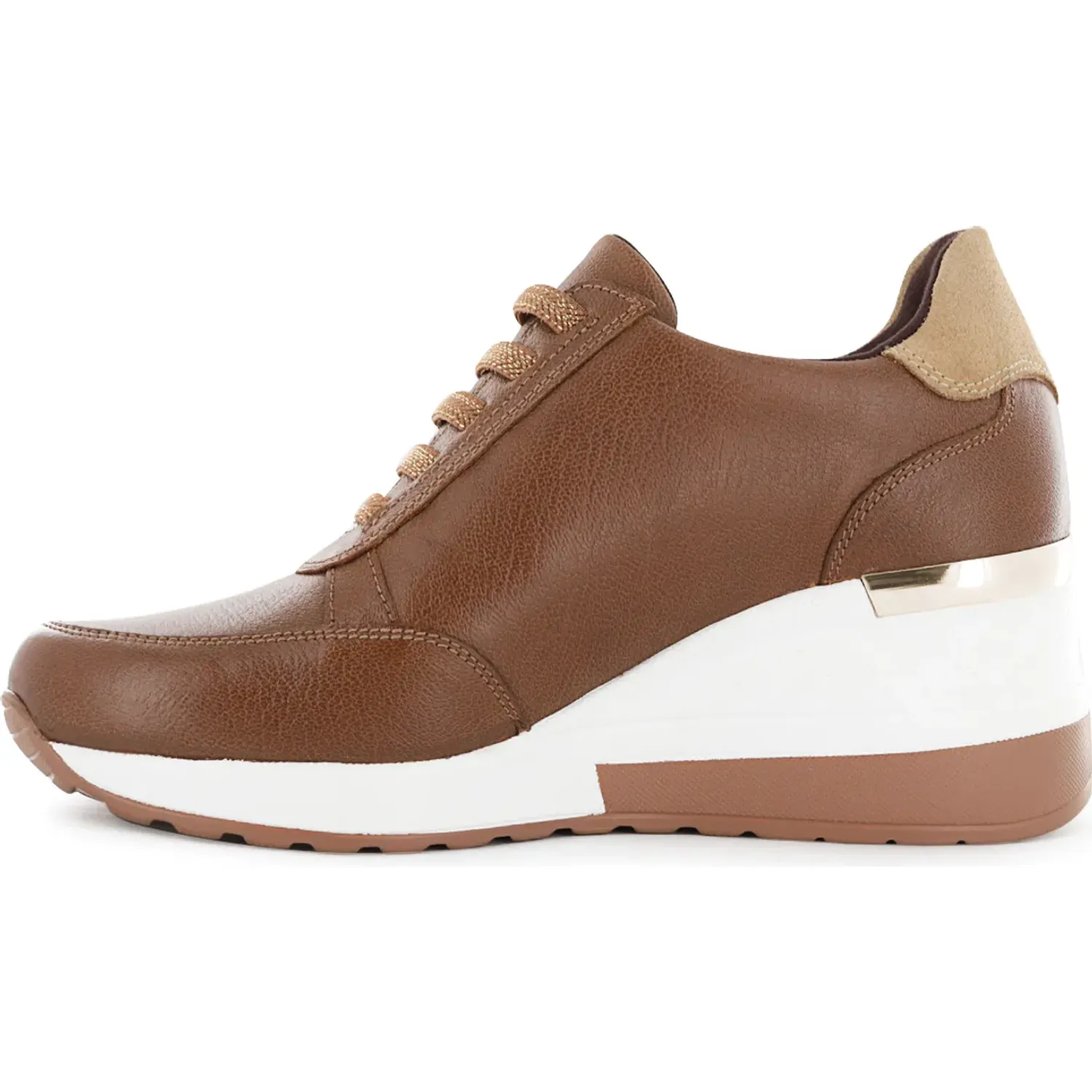Ecco Zapatilla Ecco Urbano Mujer Zirah01 color tostado | Platanitos