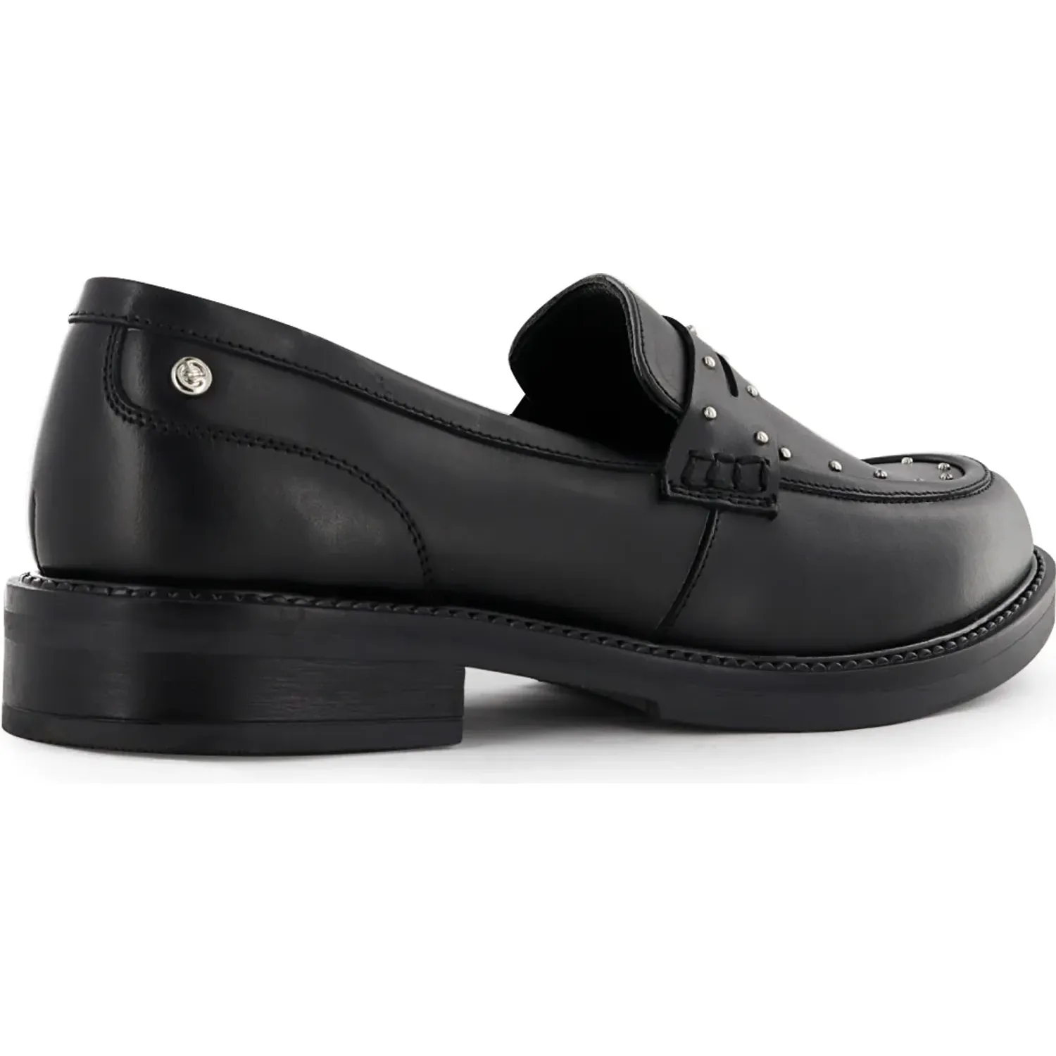 Mocasin Ecco Mujer Lipa03 color negro | Platanitos