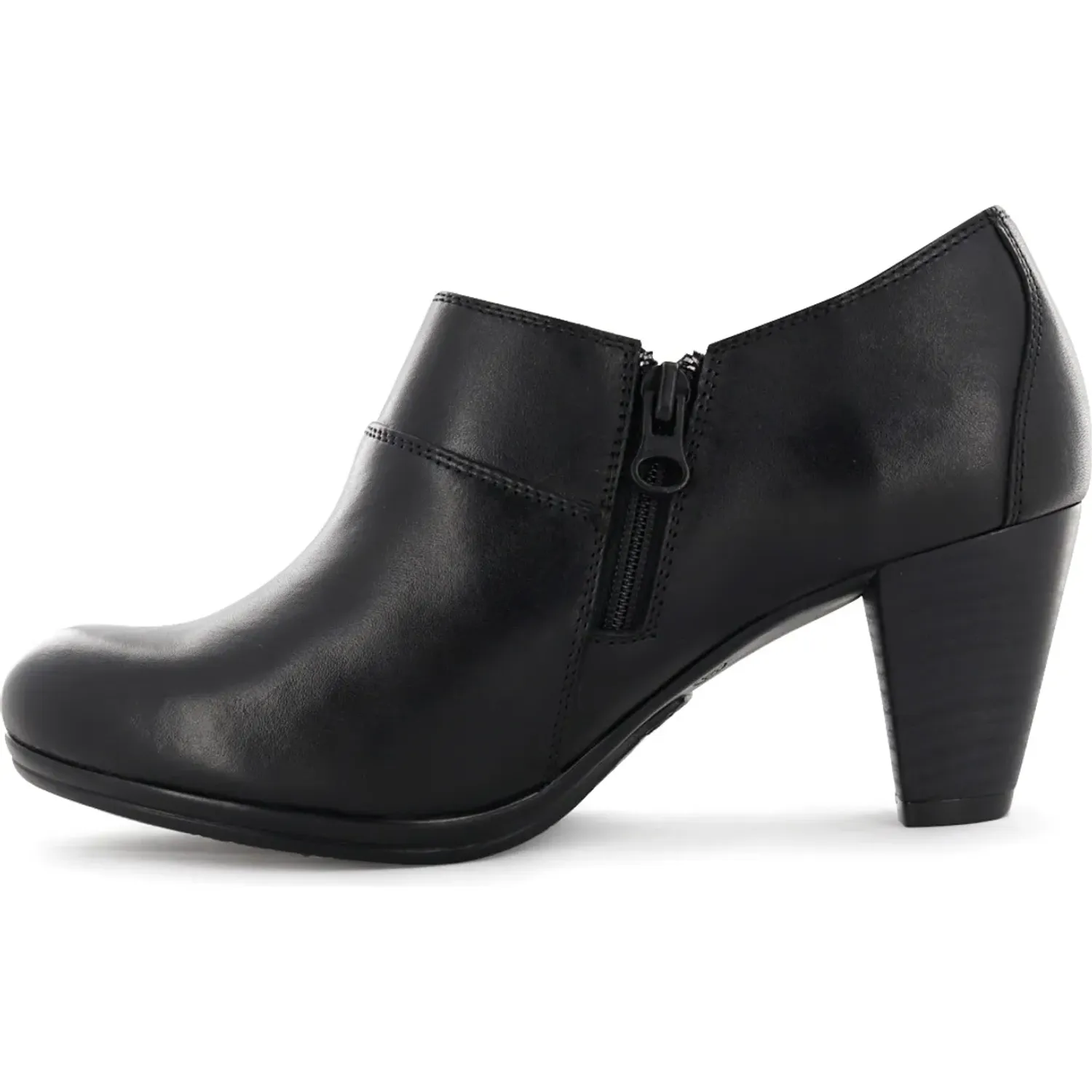 Botin Ecco Casual Mujer Dalila11 color negro | Platanitos
