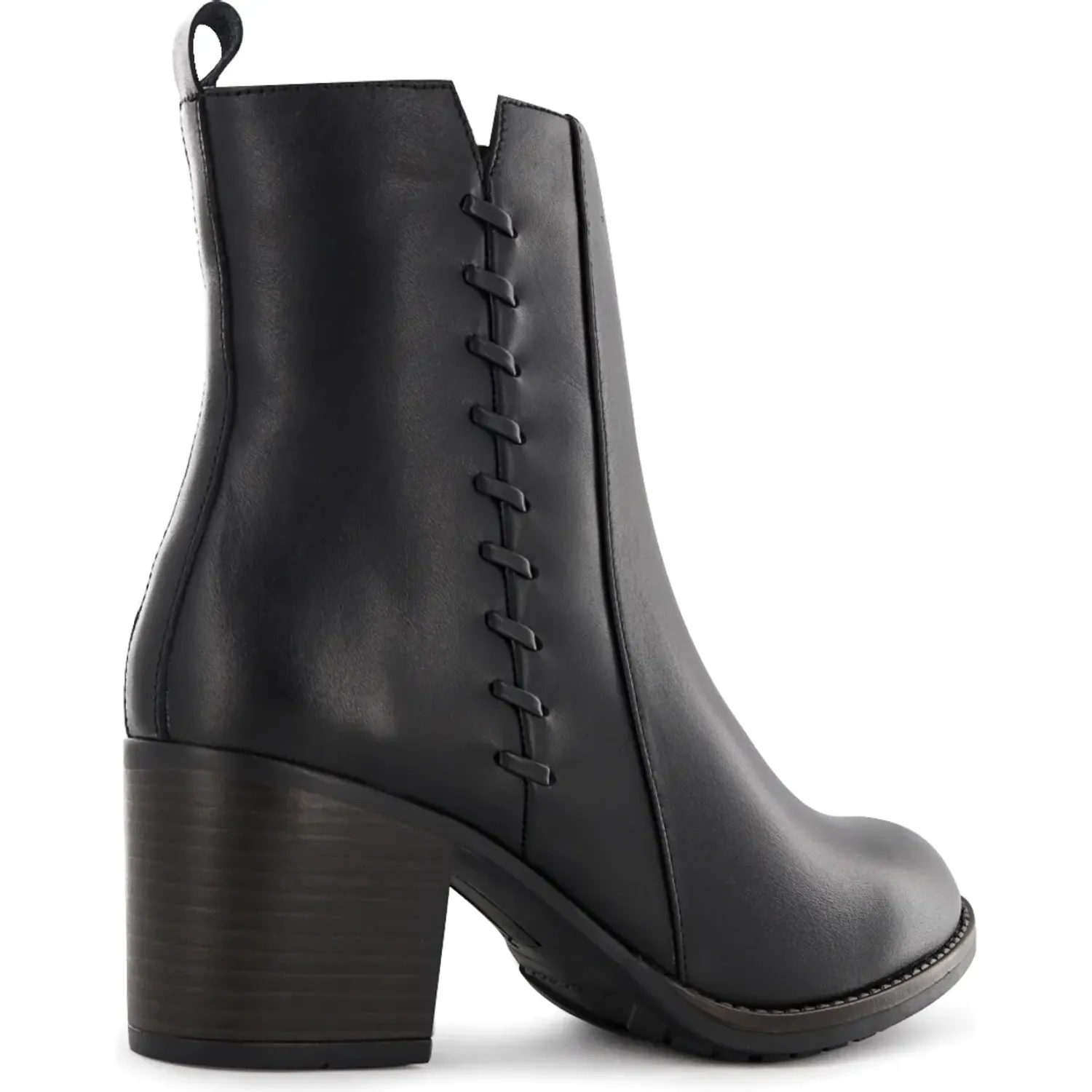 Ecco Bota Ecco Mediana Casual Mujer Jacinta03 color negro | Platanitos