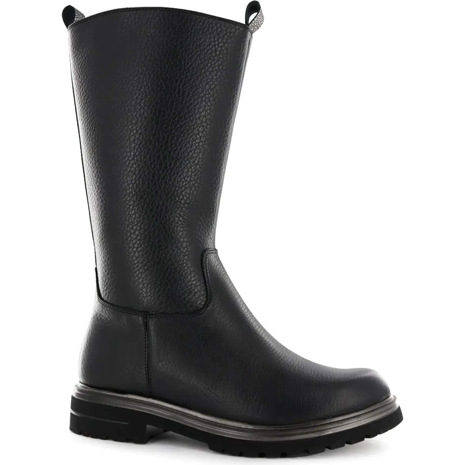 Bota Ecco Larga Casual Mujer Giulia01 color negro | Platanitos