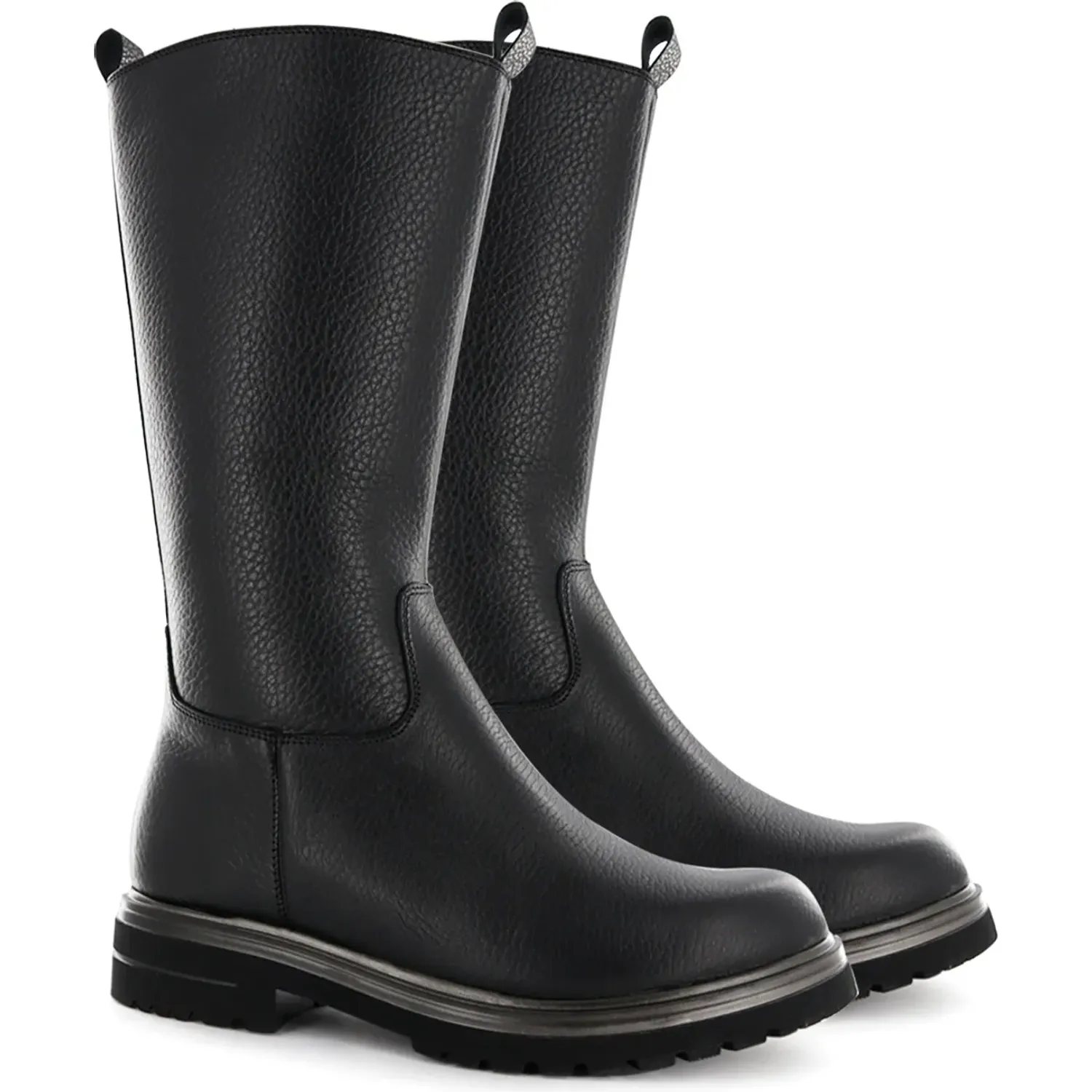 Bota Ecco Larga Casual Mujer Giulia01 color negro | Platanitos