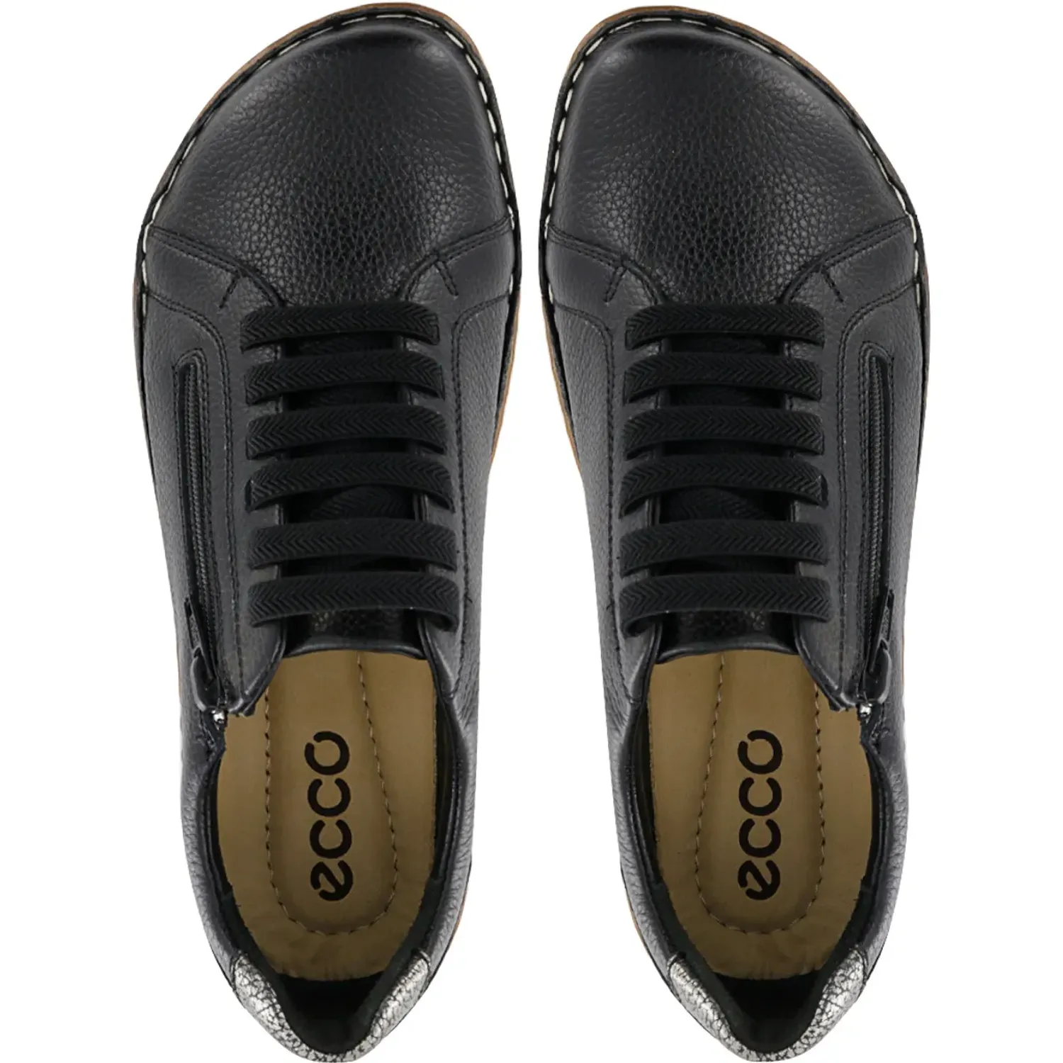 Ecco Zapatilla Ecco Confort Mujer Bonnie11 color negro | Platanitos