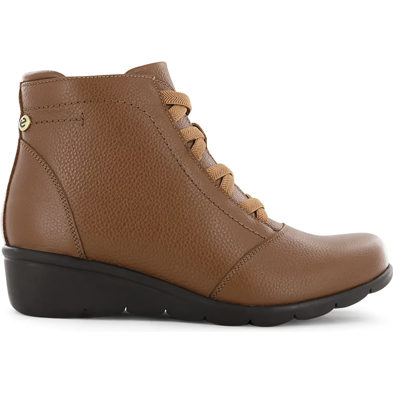 Botin Ecco Mujer Flexxi21 color tostado | Platanitos