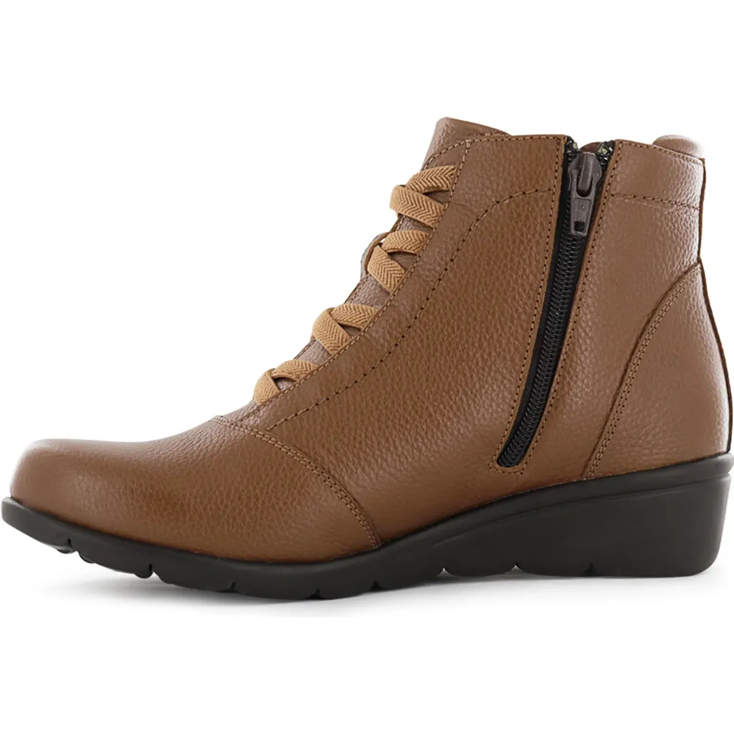 Botin Ecco Mujer Flexxi21 color tostado | Platanitos