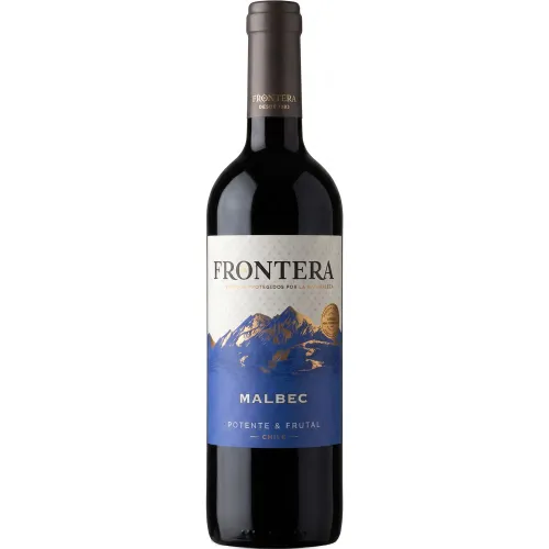 FRONTERA Vino Tinto Malbec Botella 750ml