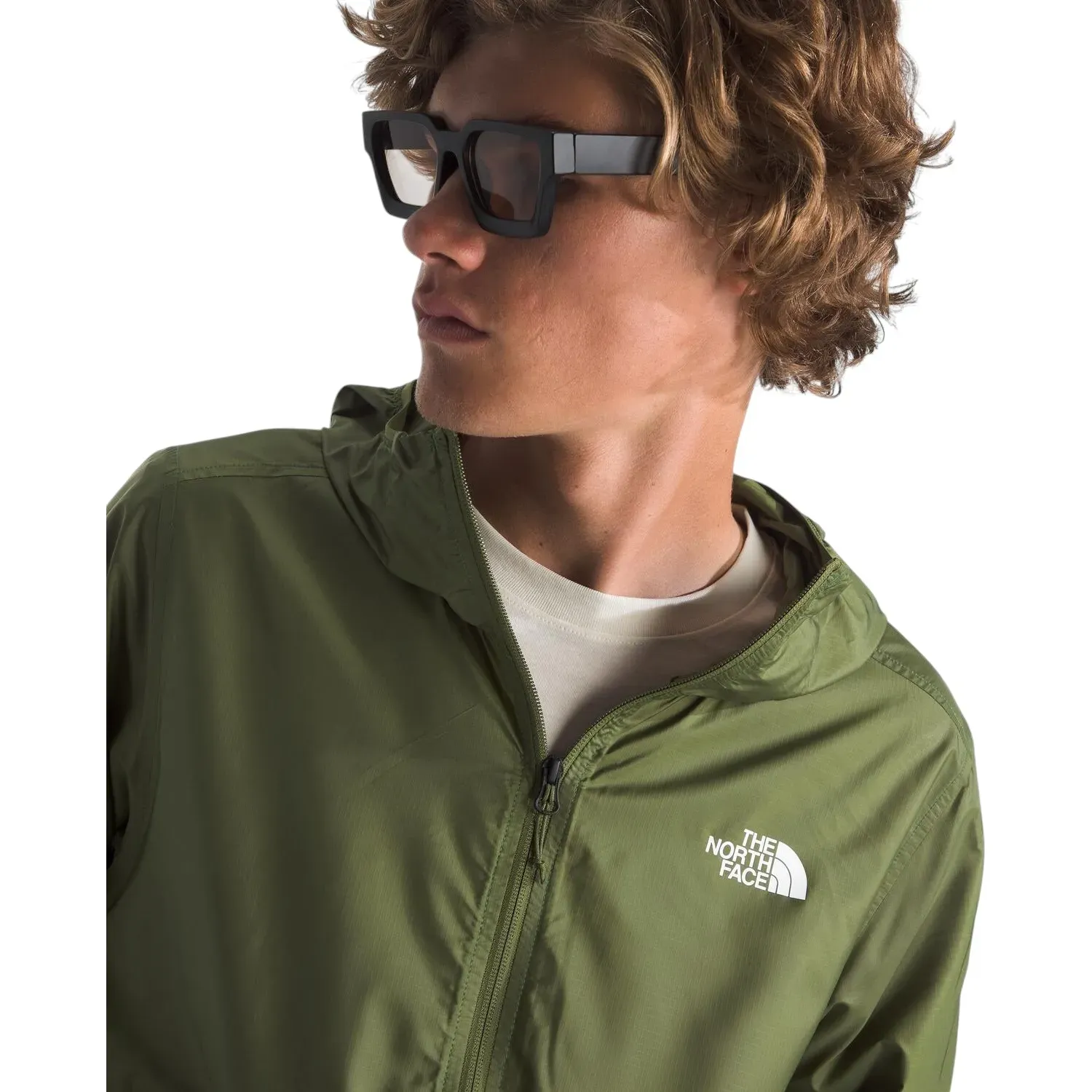 The North Face Casaca The North Face Cortavientos Hombre M Tnf Cyclone Wind Jacket color verde | Platanitos