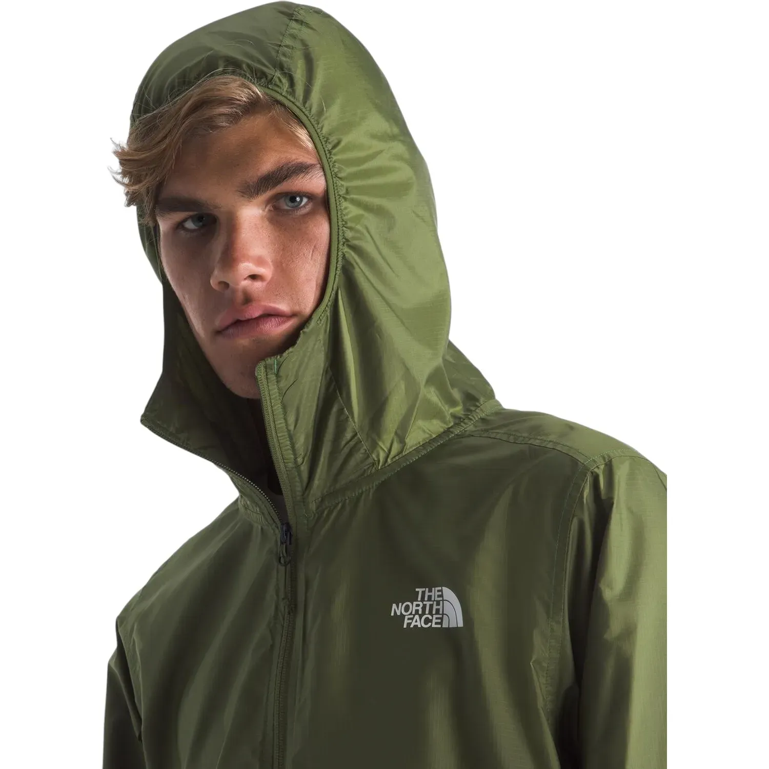 The North Face Casaca The North Face Cortavientos Hombre M Tnf Cyclone Wind Jacket color verde | Platanitos
