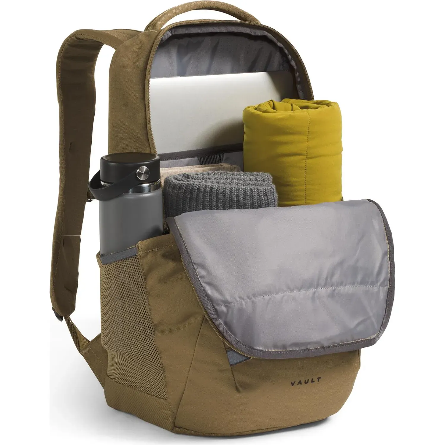 The North Face Mochila The North Face Viajera Unisex Vault color verde | Platanitos