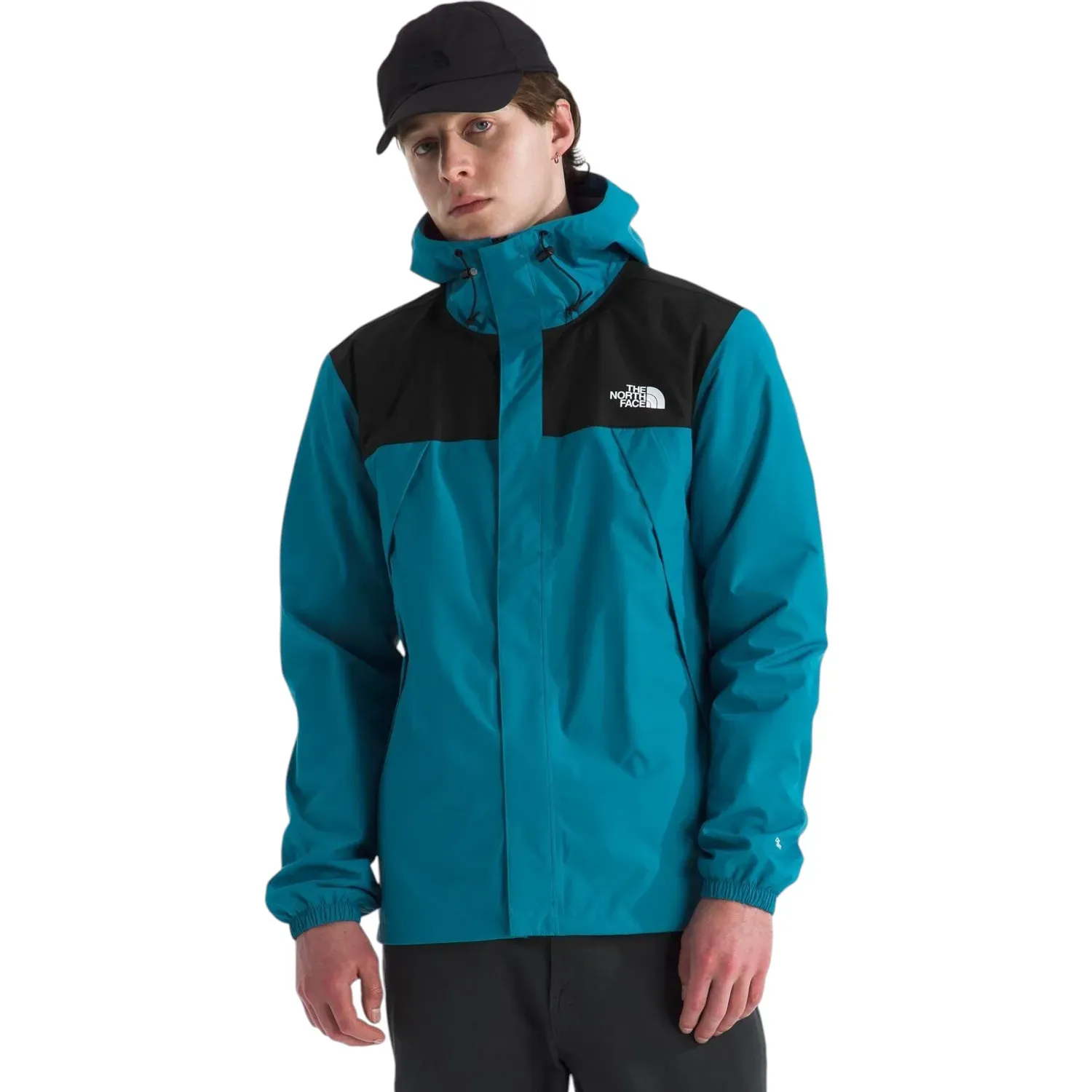 Casaca The North Face Impermeable Hombre M Antora Jacket color azul | Platanitos