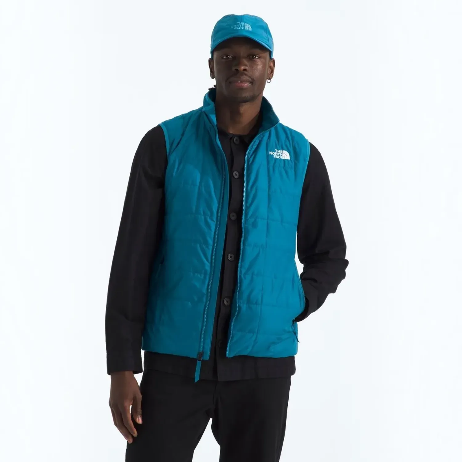 The North Face Chaleco The North Face Hombre M Junction Insulated Vest color azul | Platanitos