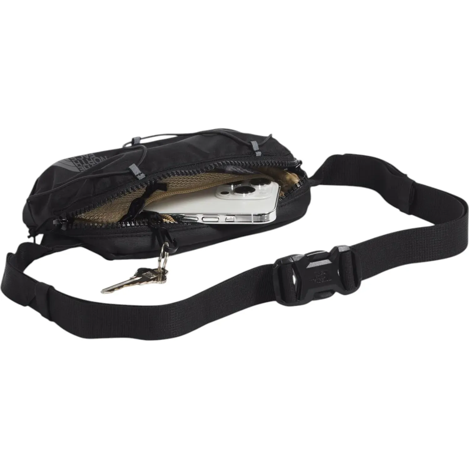 Canguro The North Face Deportivo Hombre Terra Lumbar 1l color negro | Platanitos