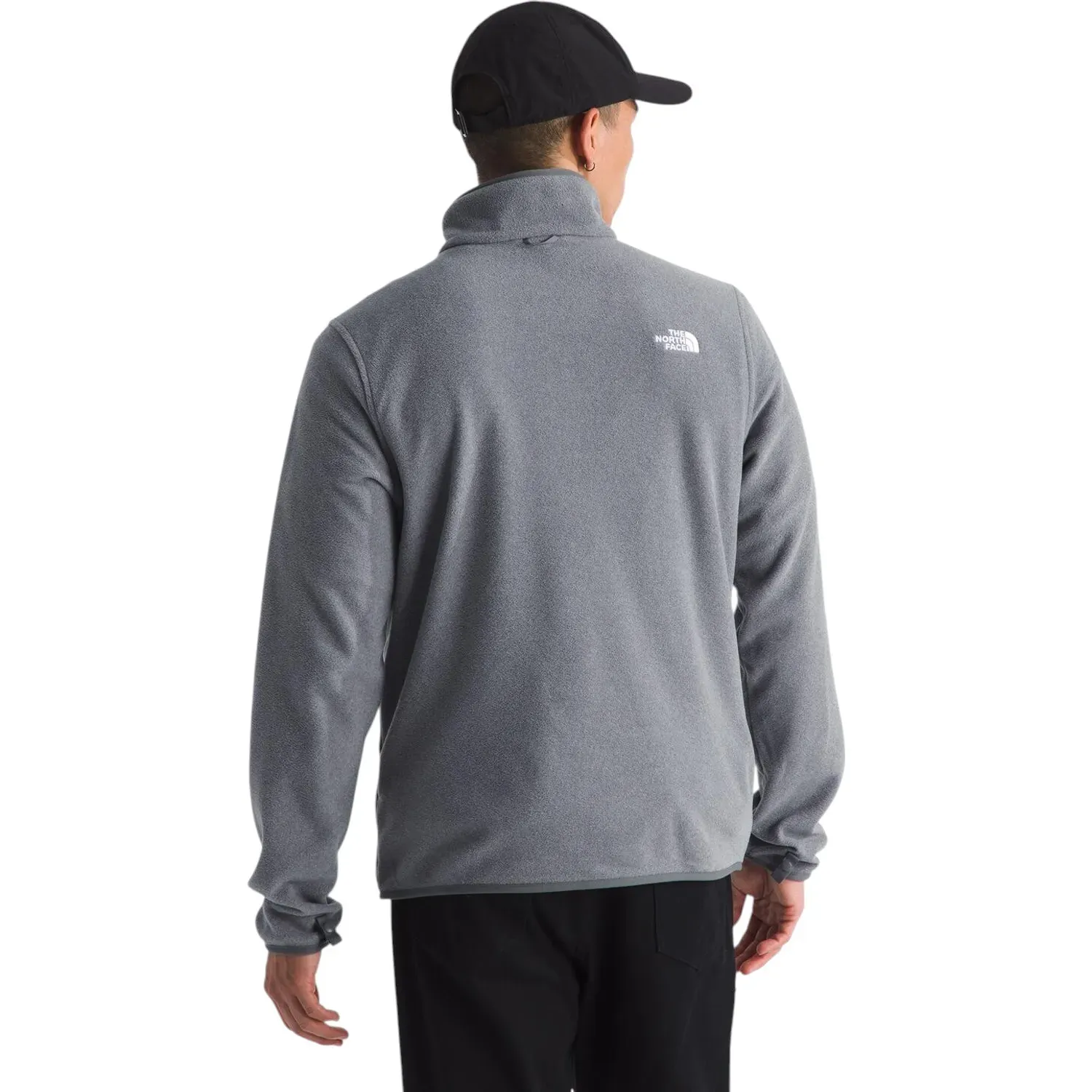 Casaca The North Face De Polar Urbana Hombre M Glacier Fleece Jacket color plomo | Platanitos