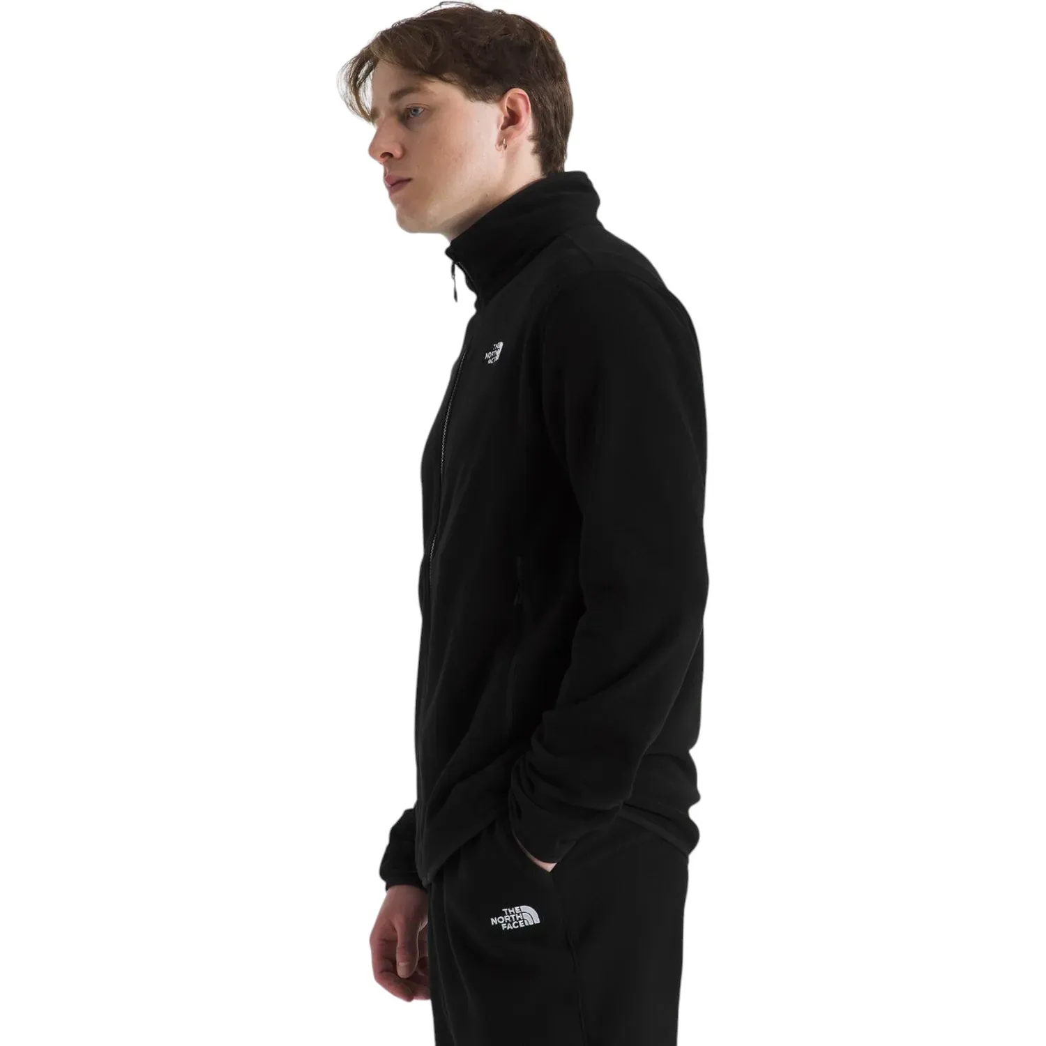 Casaca The North Face De Polar Urbana Hombre M Glacier Fleece Jacket color negro | Platanitos