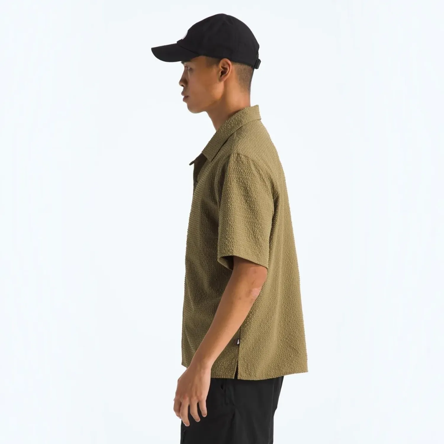 Camisa The North Face Casual Hombre M Pacific City Button Down color verde | Platanitos