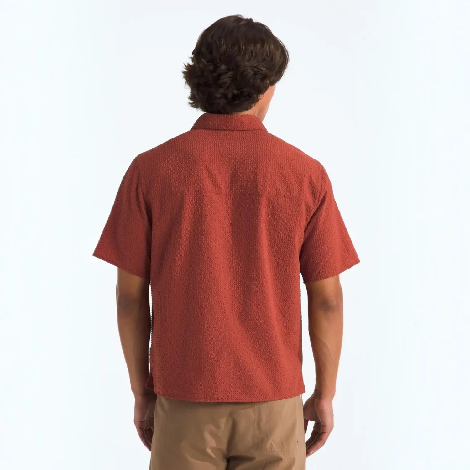 Camisa The North Face Casual Hombre M Pacific City Button Down color rojo | Platanitos