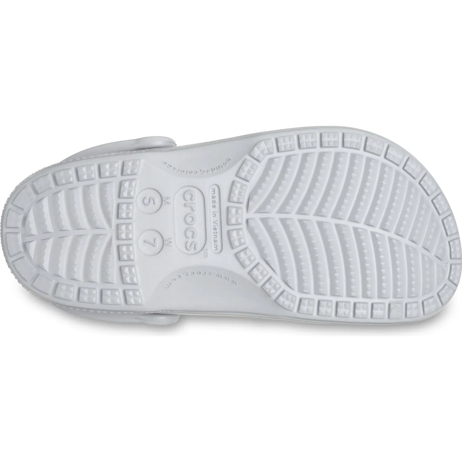 CROCS Zuecos Crocs Unisex Classic Baya Clog color plomo | Platanitos