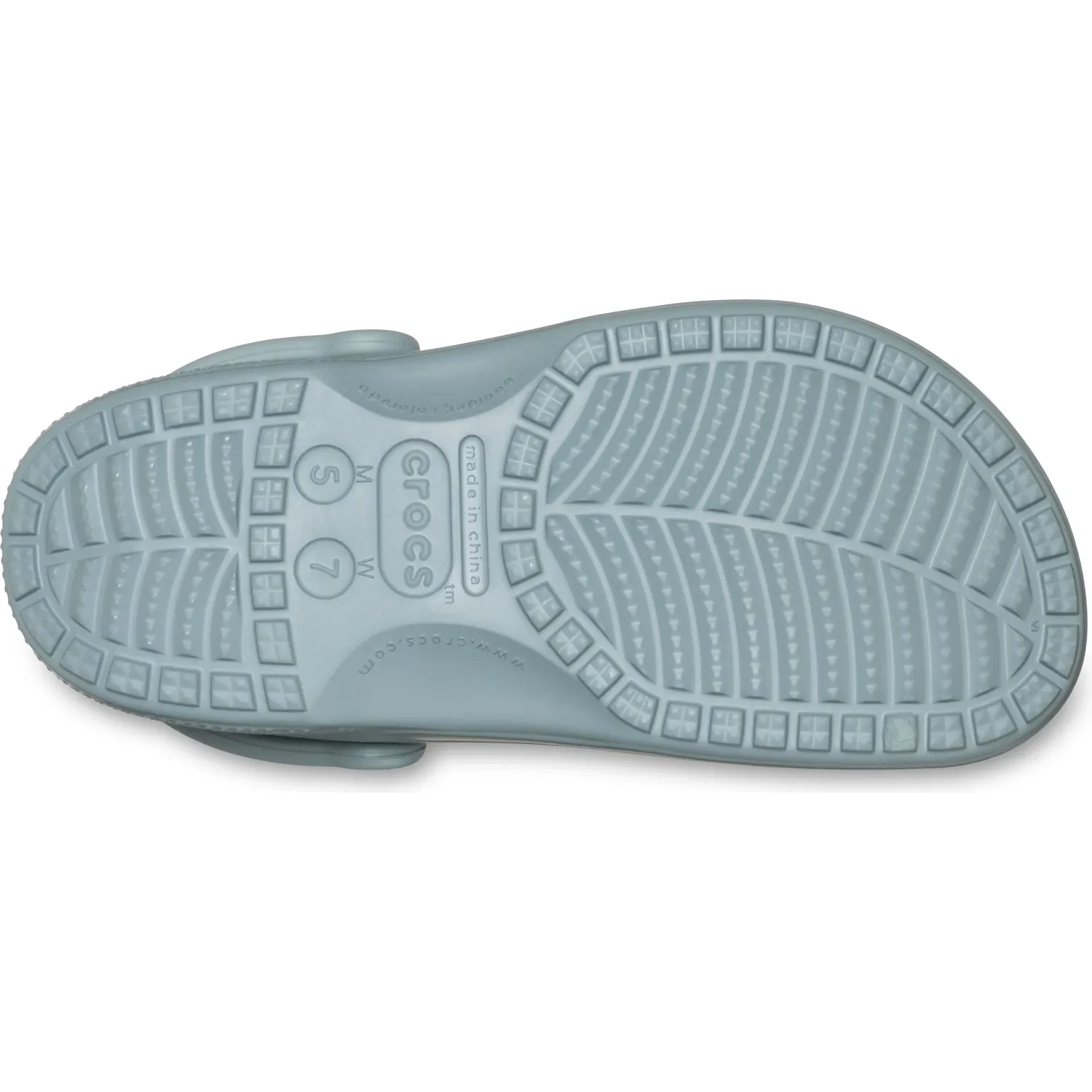 CROCS Zuecos Crocs Unisex Classic Baya Clog color celeste | Platanitos