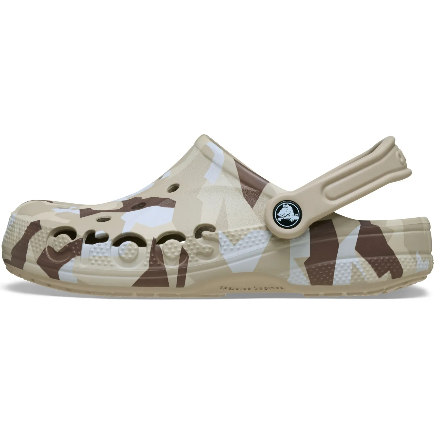 CROCS Zuecos Crocs Unisex Baya Marbled Clog color crema | Platanitos