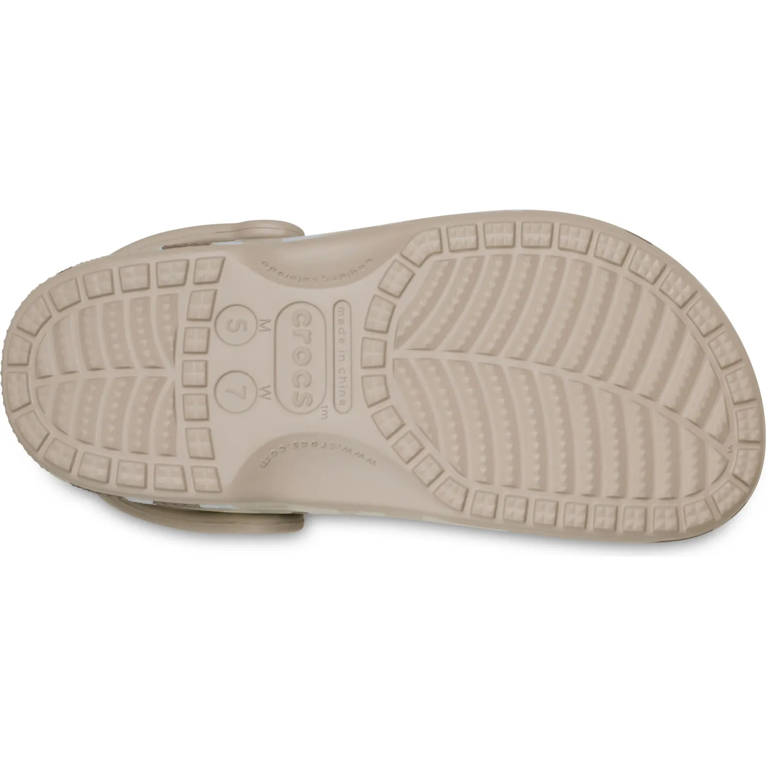CROCS Zuecos Crocs Unisex Baya Marbled Clog color crema | Platanitos