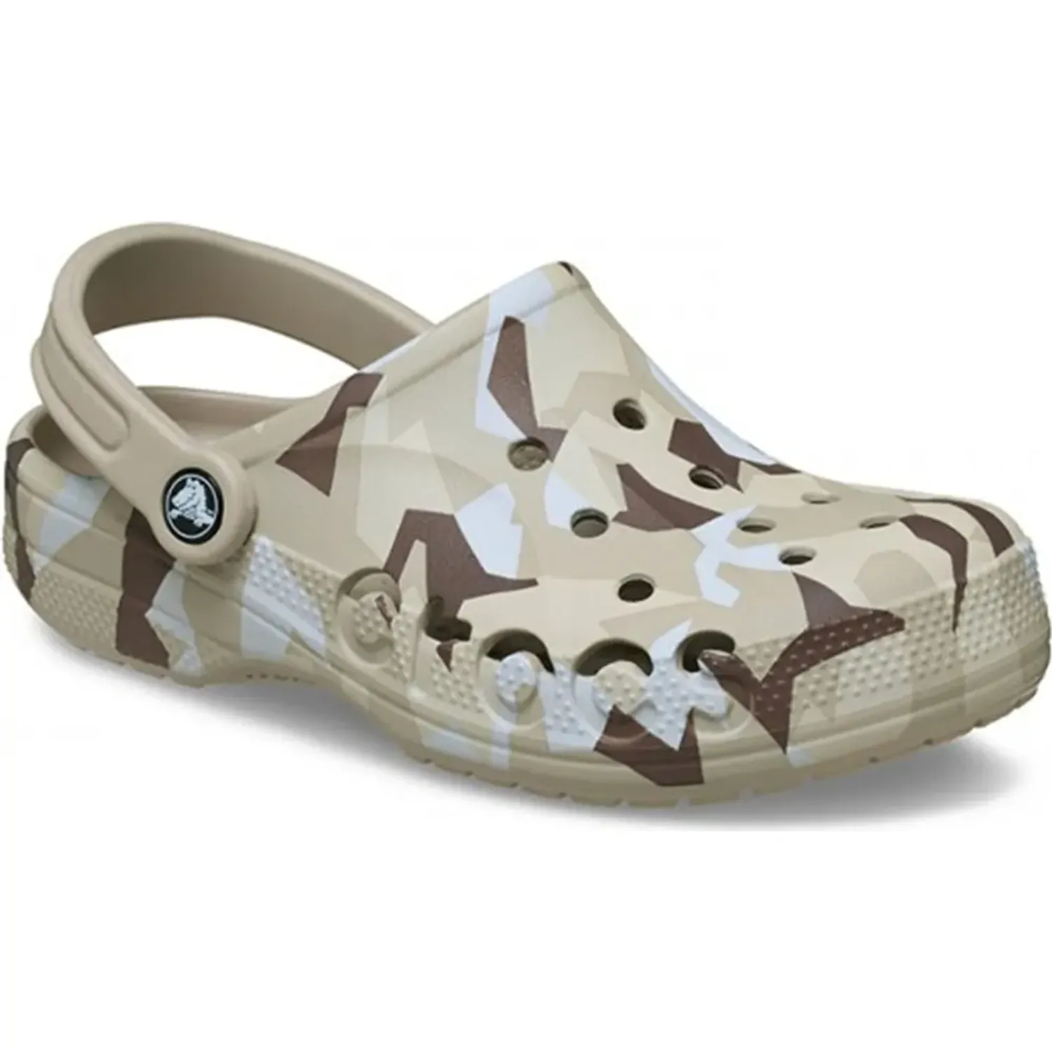 CROCS Zuecos Crocs Unisex Baya Marbled Clog color crema | Platanitos