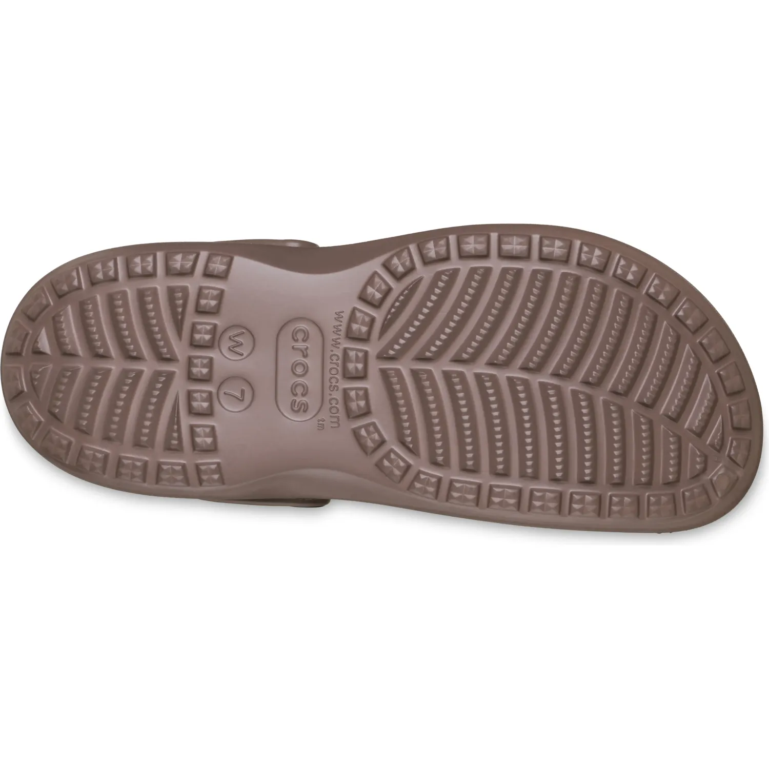 CROCS Zuecos Crocs Mujer Baya Platform Clog W color marron | Platanitos