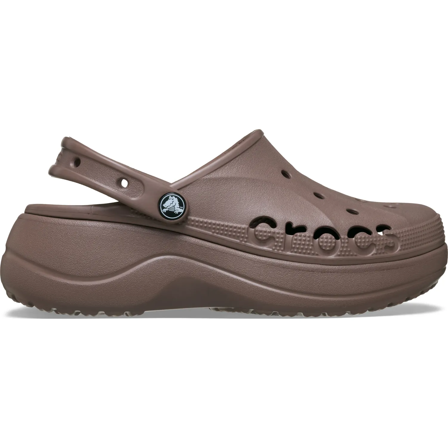 CROCS Zuecos Crocs Mujer Baya Platform Clog W color marron | Platanitos