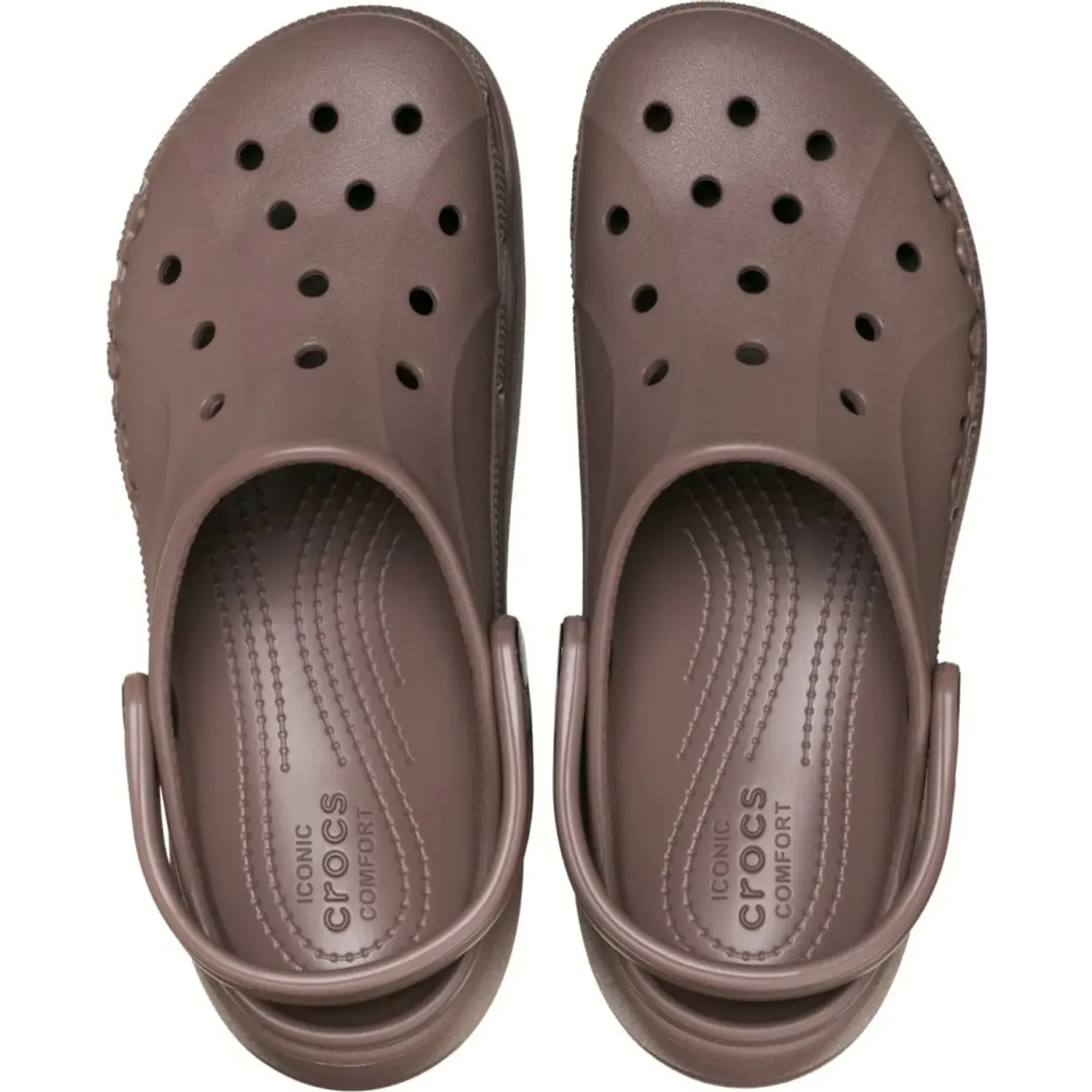CROCS Zuecos Crocs Mujer Baya Platform Clog W color marron | Platanitos