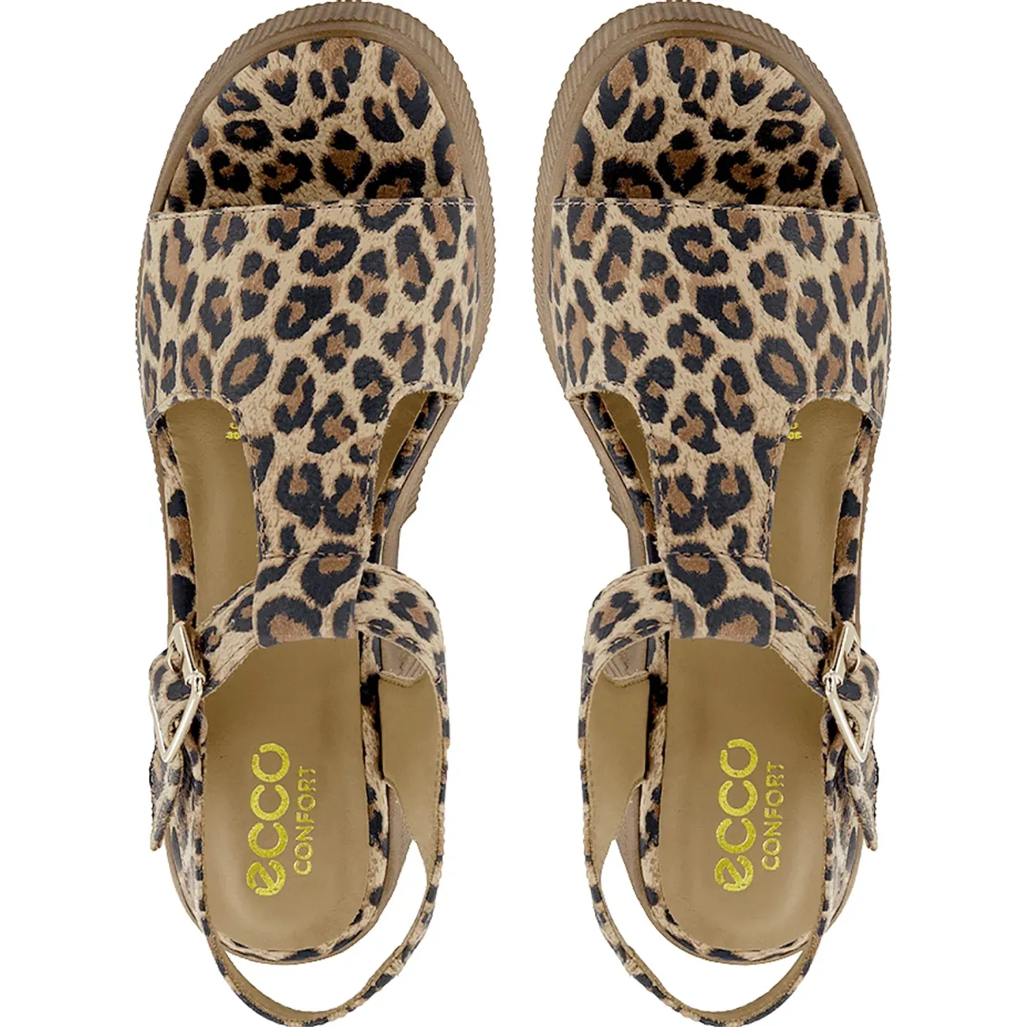 Sandalia Ecco Mujer Kanta02 color animal print | Platanitos