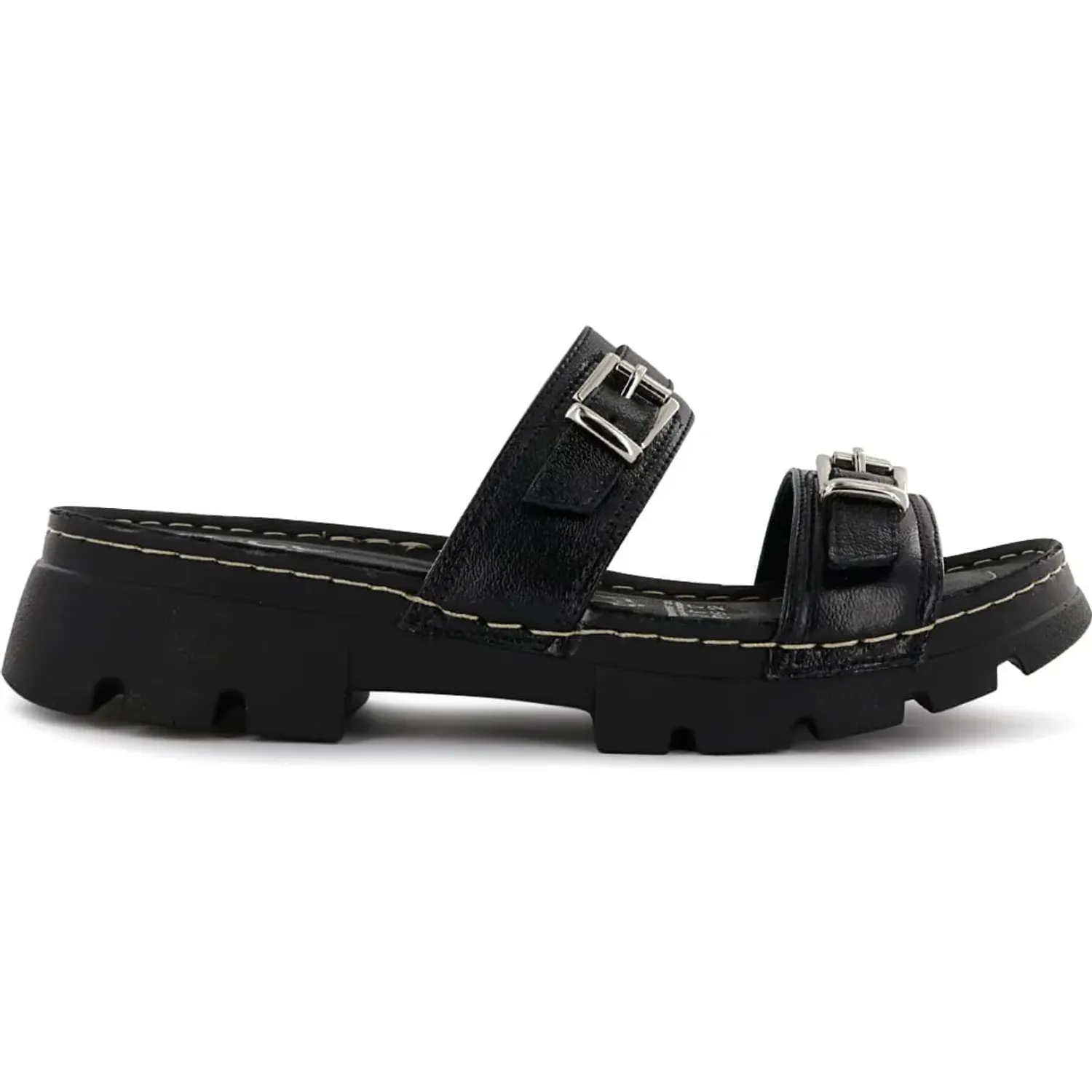 Sandalia Ecco Confort Mujer Nakia03 color negro | Platanitos