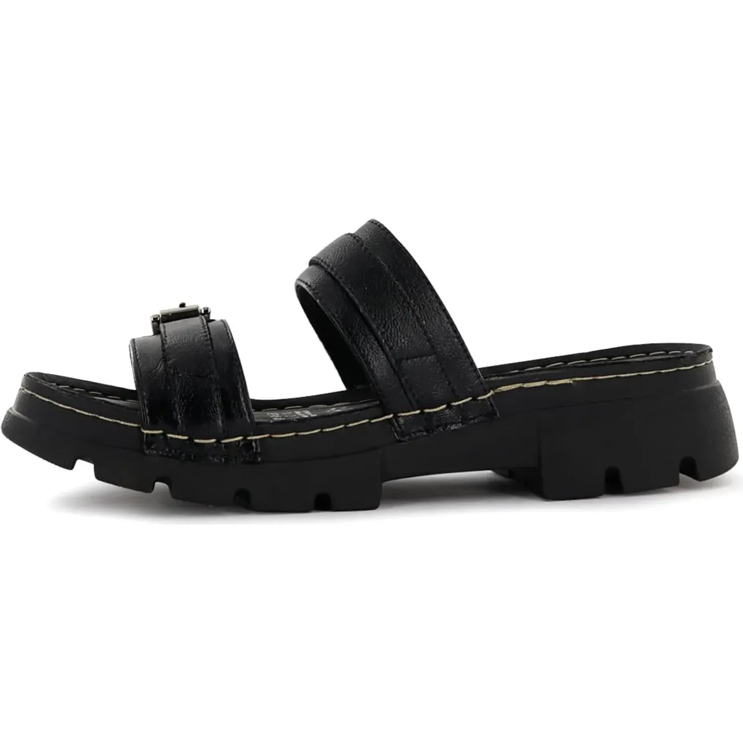 Sandalia Ecco Confort Mujer Nakia03 color negro | Platanitos