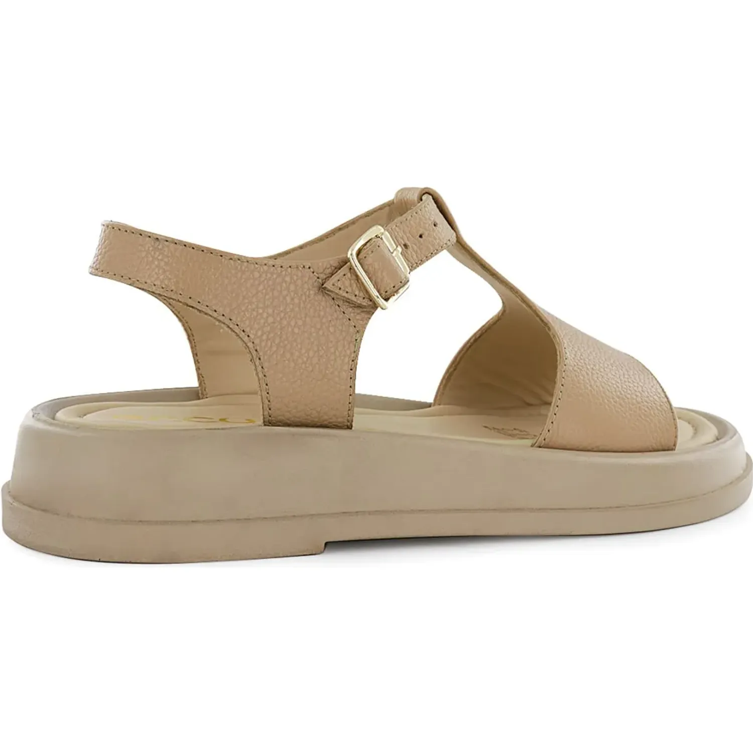Sandalia Ecco Urbano Mujer Beth01 color moca latte | Platanitos