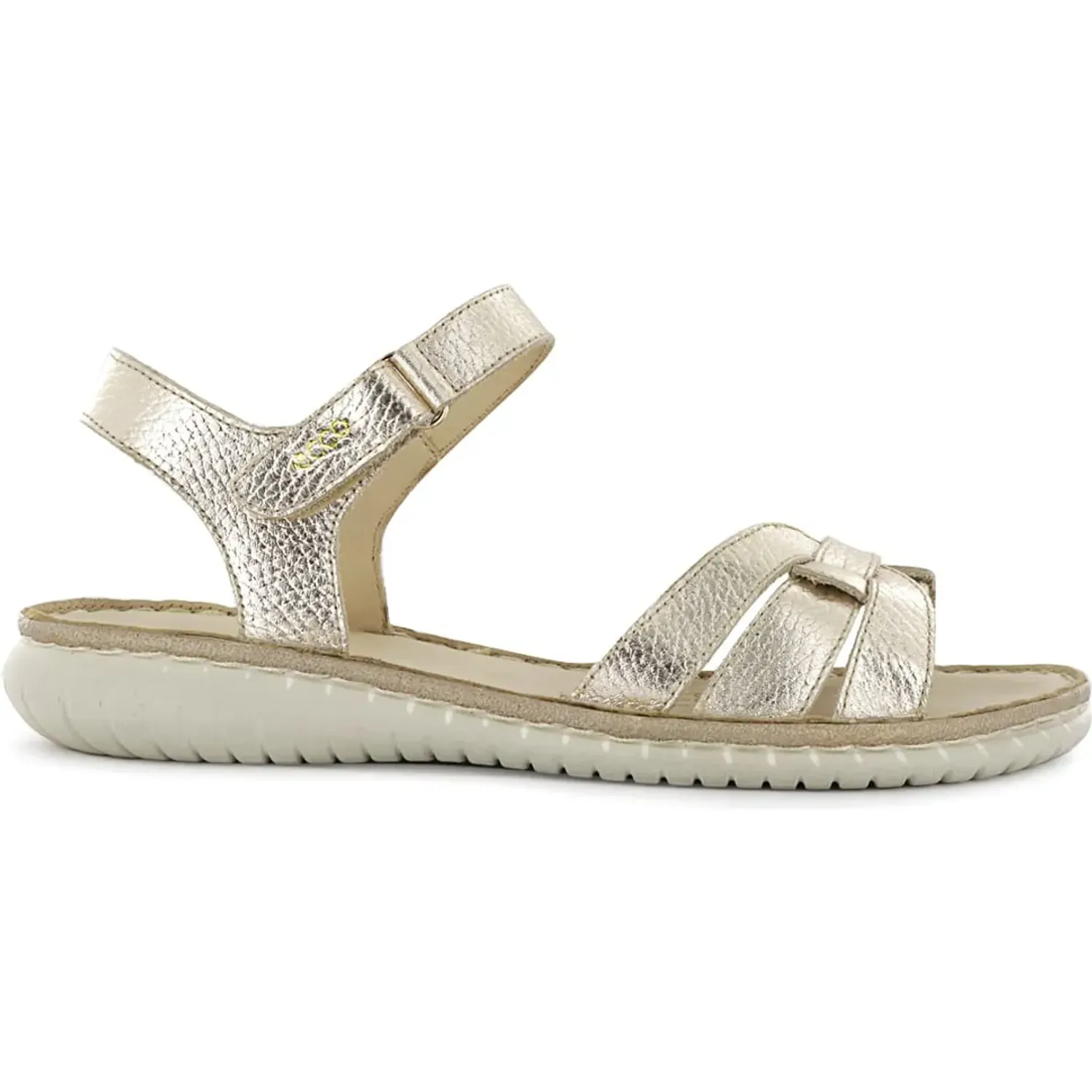 Sandalia Ecco Confort Mujer Pipa02 color oro | Platanitos