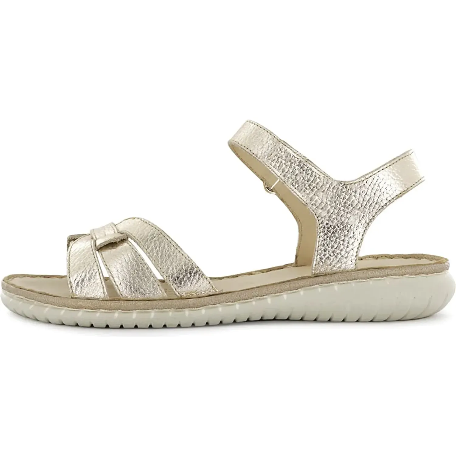Sandalia Ecco Confort Mujer Pipa02 color oro | Platanitos