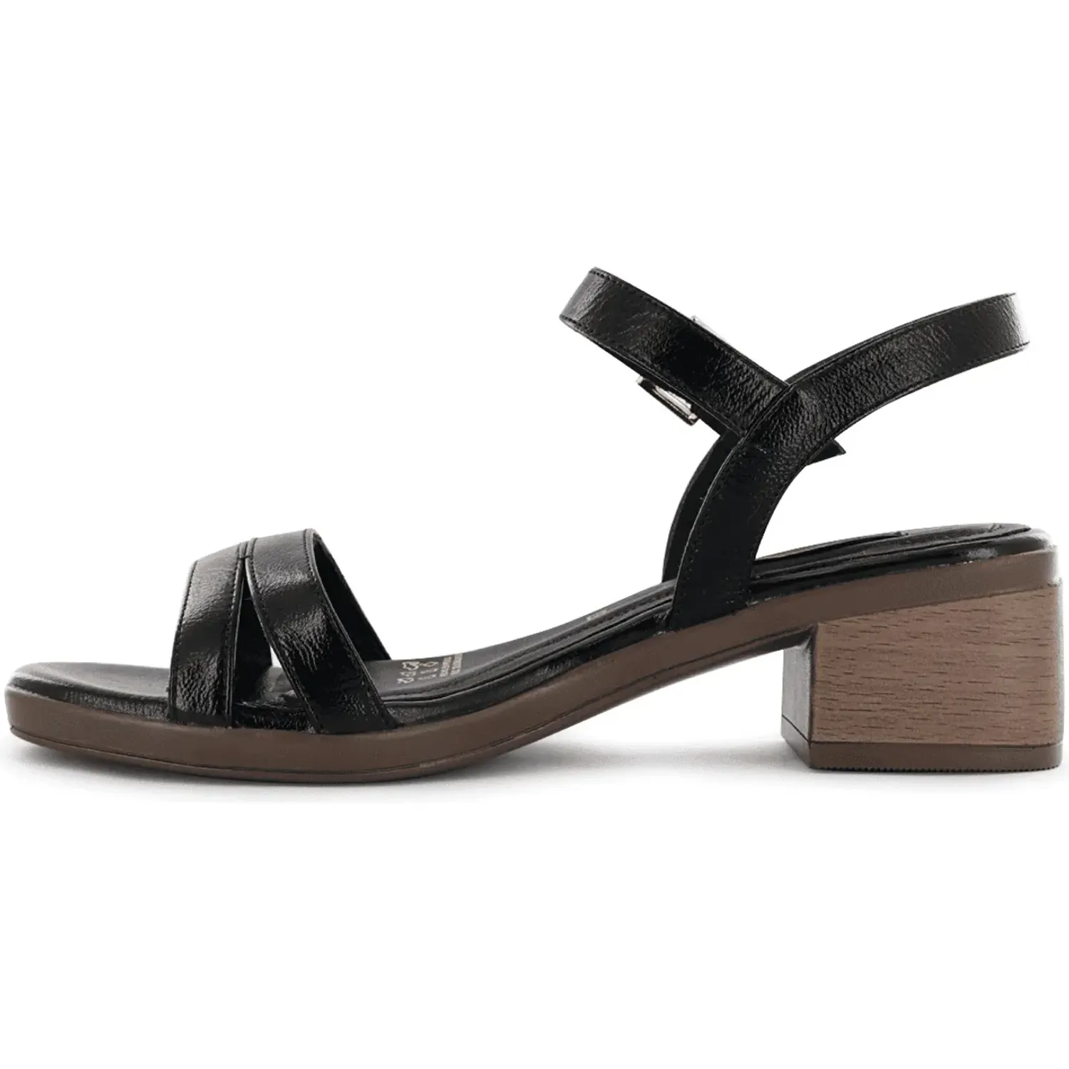 Sandalia Ecco Casual Mujer Galinda01 color negro | Platanitos