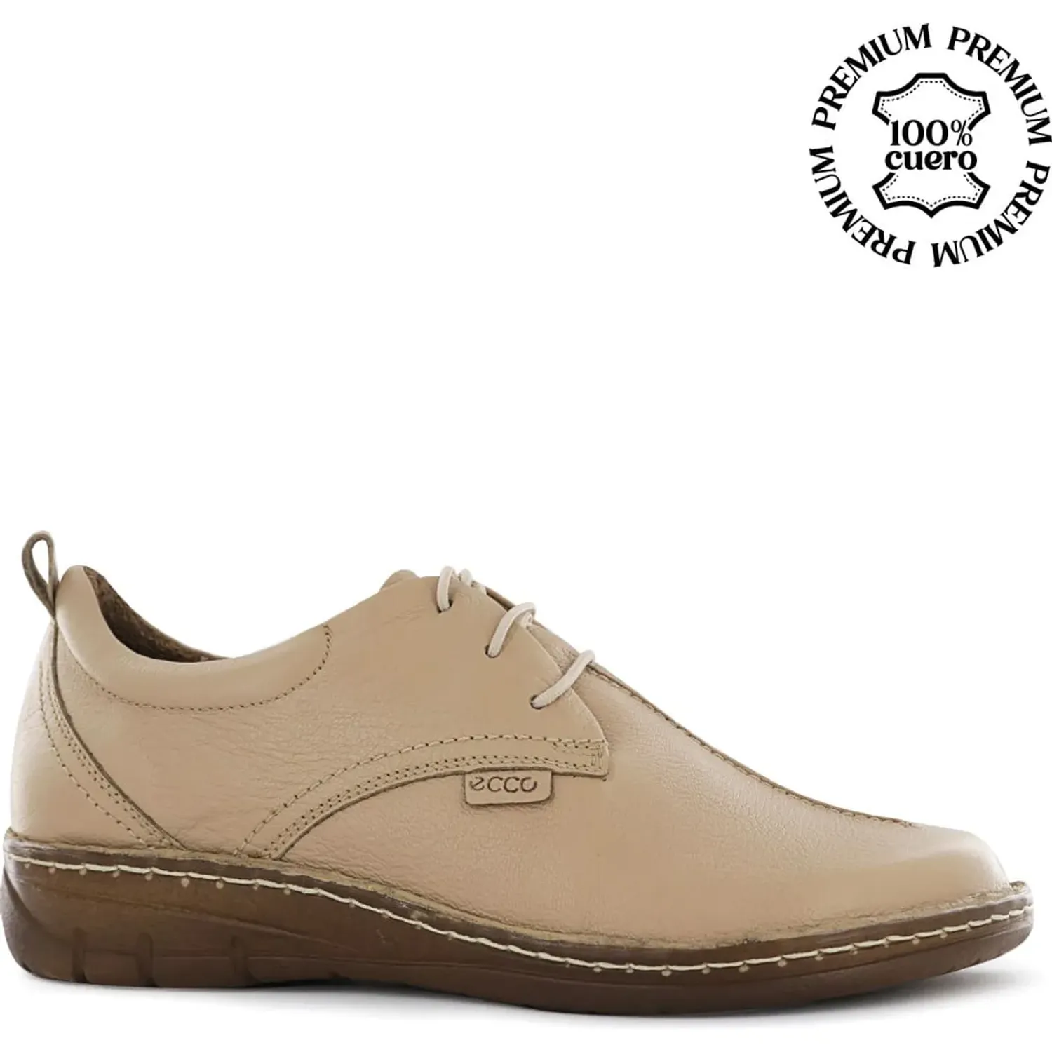 Ecco Zapatos Ecco Con Pasador Mujer Bonnie05 color latte | Platanitos