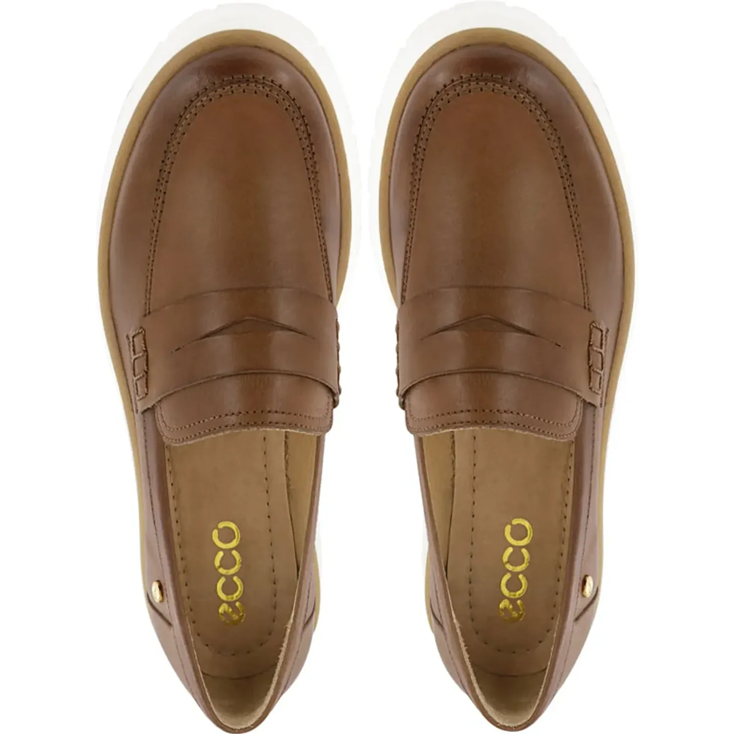 Ecco Mocasines Ecco Mujer Olimpia04 color toffee | Platanitos