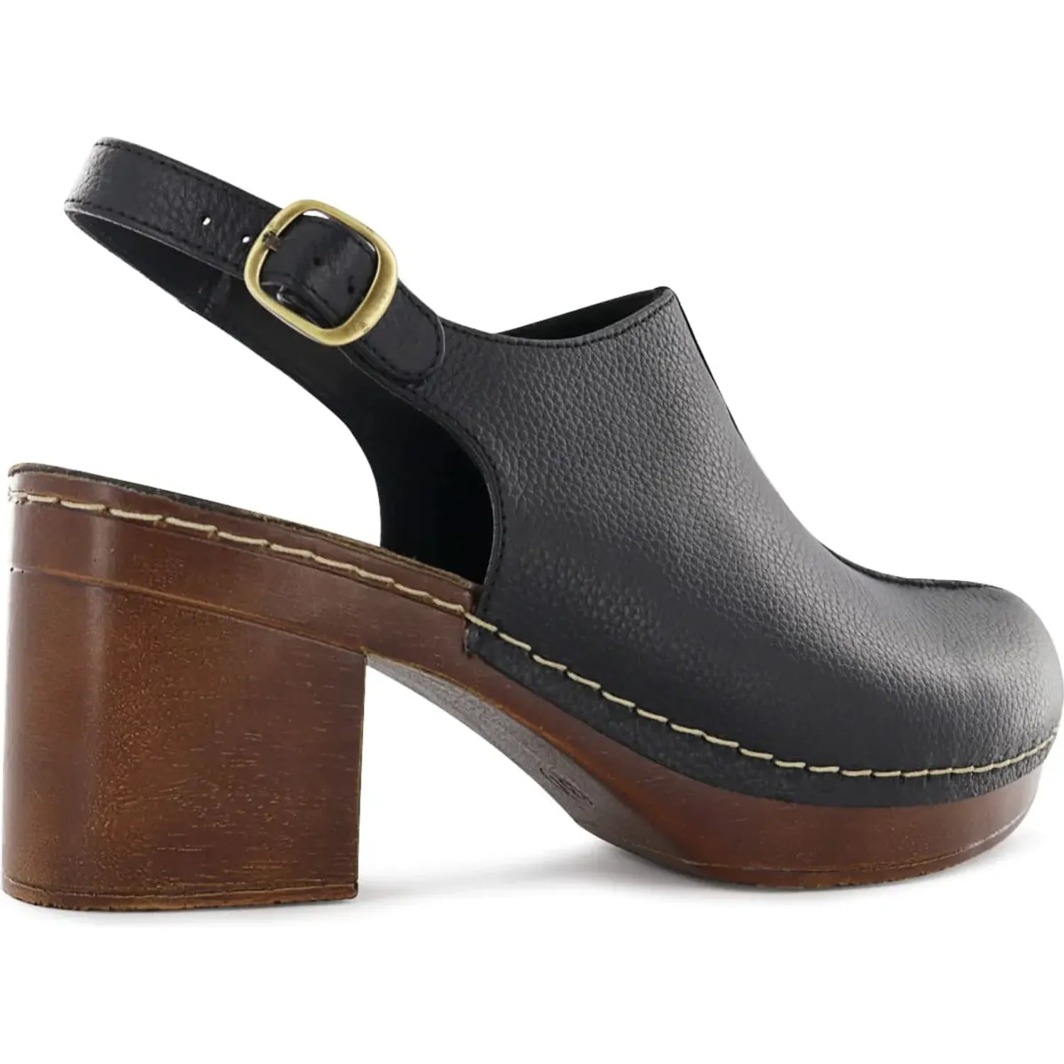 Ecco Zuecos Ecco Mujer Telma05 color negro | Platanitos