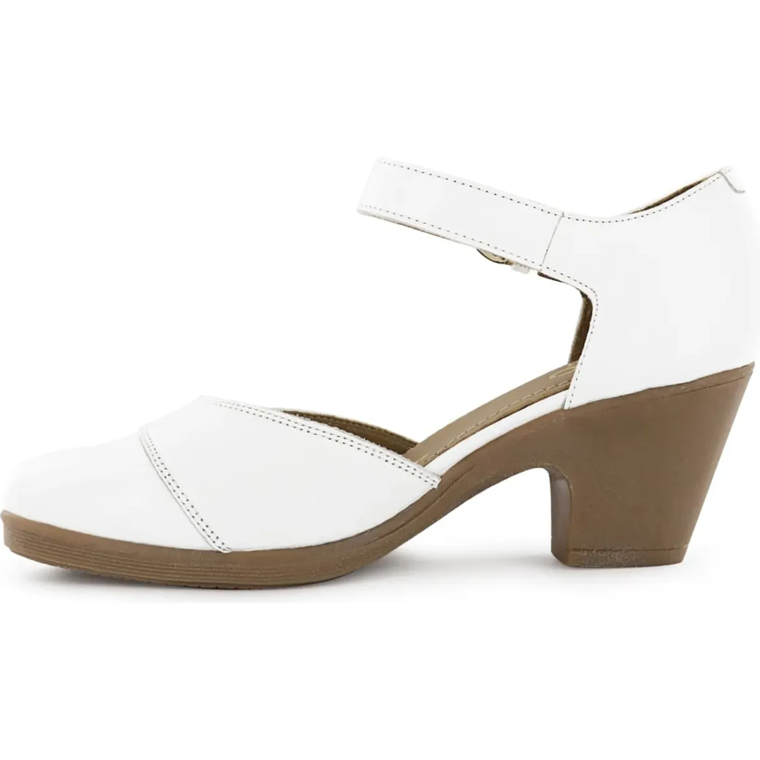 Zapatos Ecco Dorsey Mujer Natalie63 color blanco | Platanitos