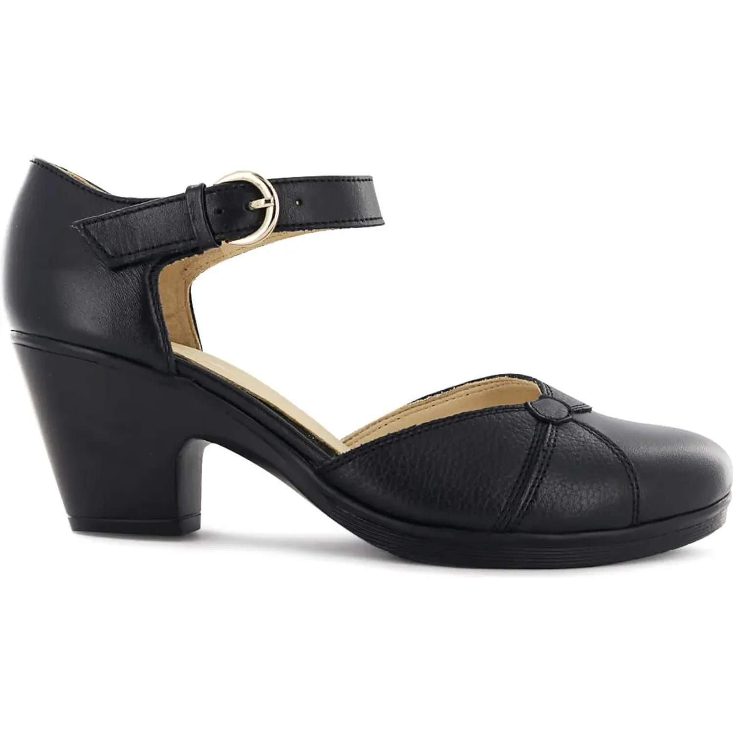 Ecco Zapatos Ecco Dorsey Mujer Natalie63 color negro | Platanitos