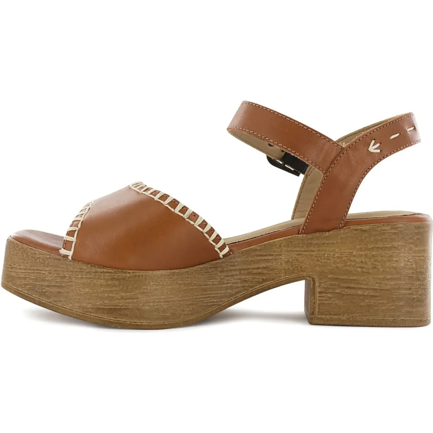 Sandalias Ecco Mujer Dome01 color caramelo | Platanitos